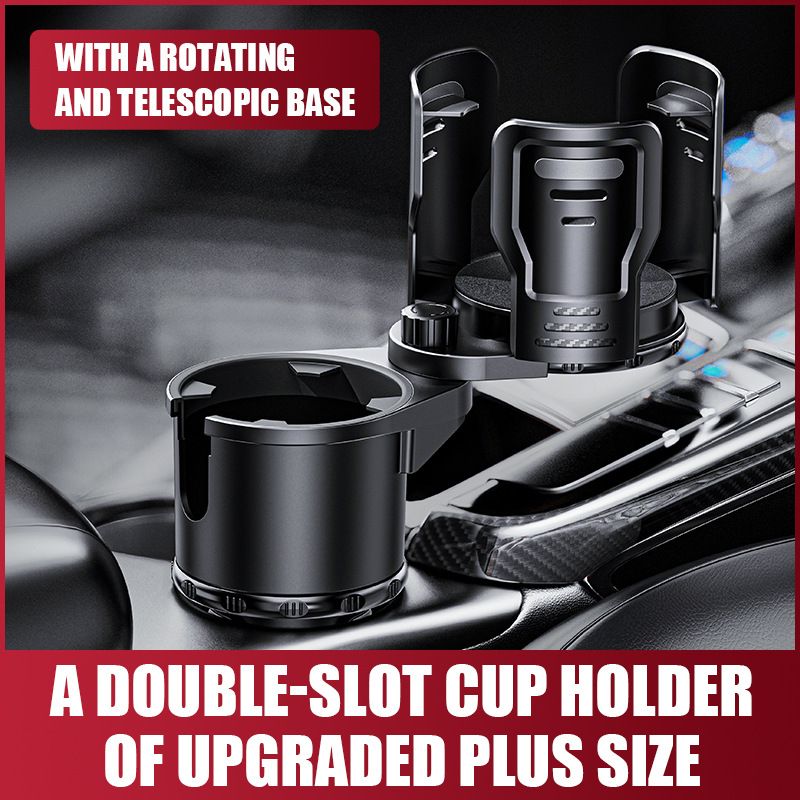 Adjustable Car Cup Holder Expander Small Size Multifunctional Vehicle Drink Bottle Holder Organizer For Car Console