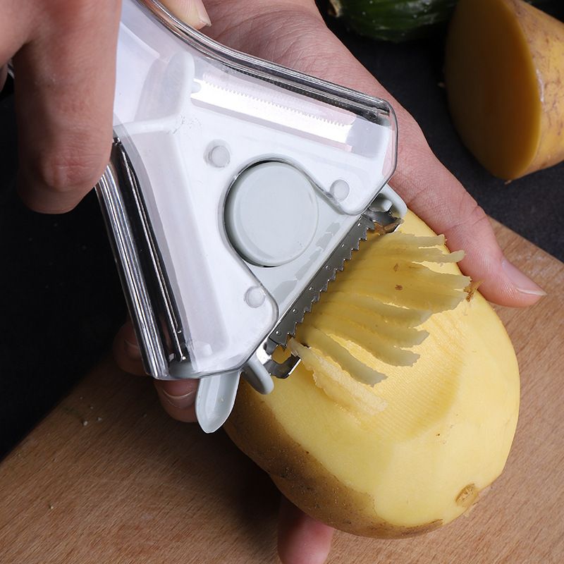 1PC 3-in-1 Peeler, Slicer and Grater – Blue