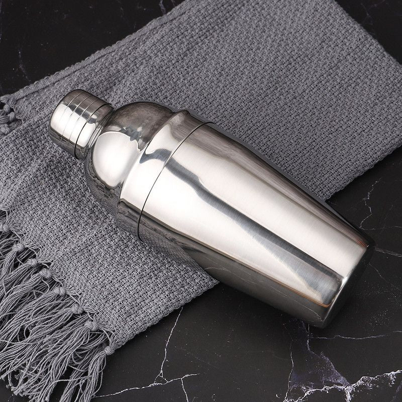 550ml  Cocktail Shaker, Leak‑Proof Stainless Steel Martini Mixer with Built‑in Strainer for Home Mixology