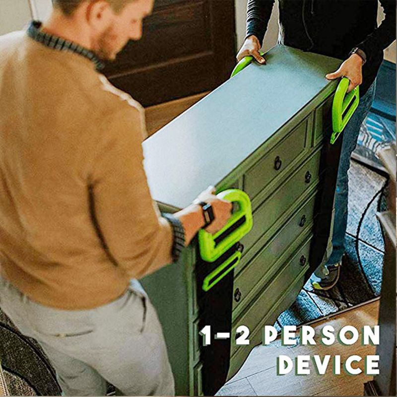 Portable Moving Straps with Handles – Heavy-Duty Carry Belts for Hauling Furniture, Refrigerators, and Boxes During Relocation-153cm