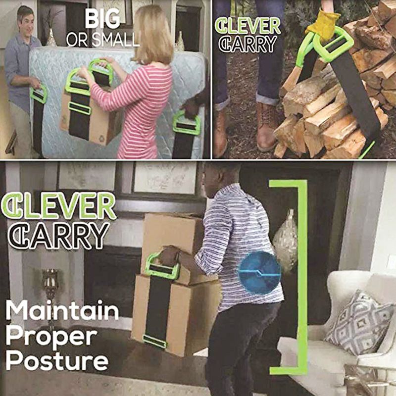 Portable Moving Straps with Handles – Heavy-Duty Carry Belts for Hauling Furniture, Refrigerators, and Boxes During Relocation-153cm