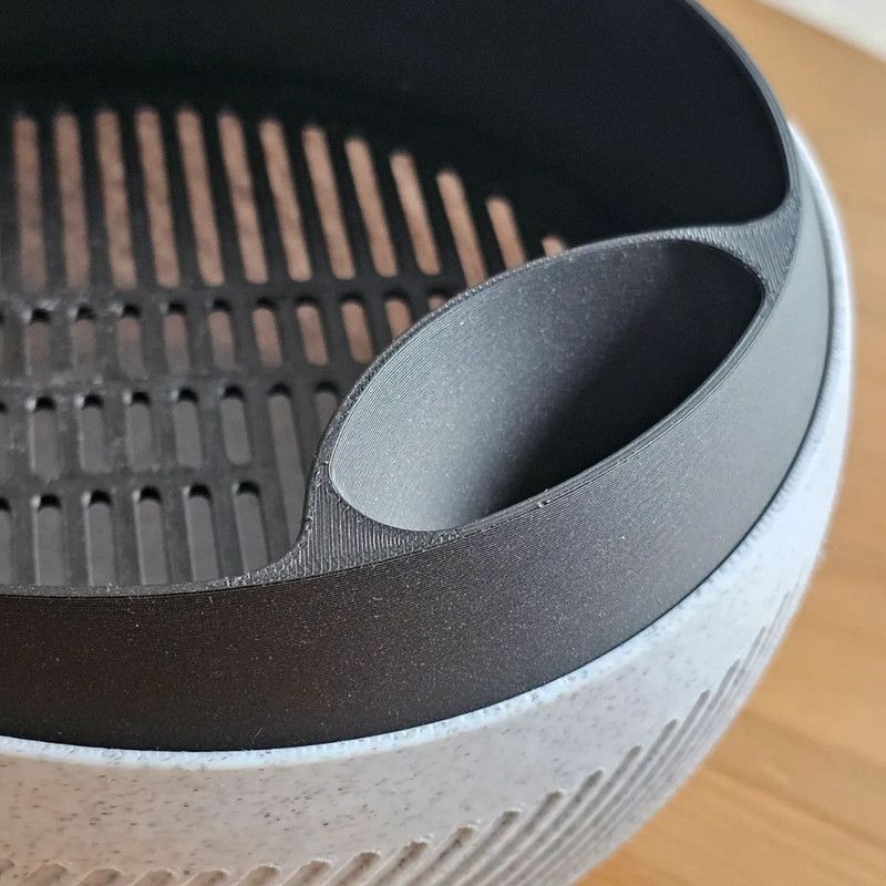2-Tier Snack Bowl with Shell Disposal Compartment – Must-Have for Living Room