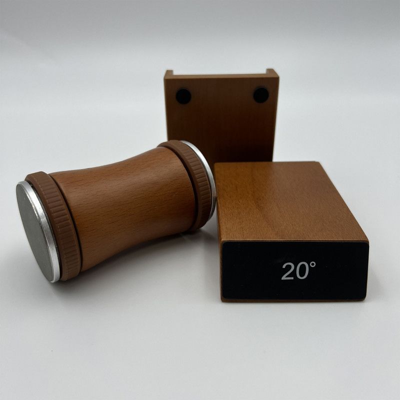 Roller Knife Sharpener with Solid Wood Body