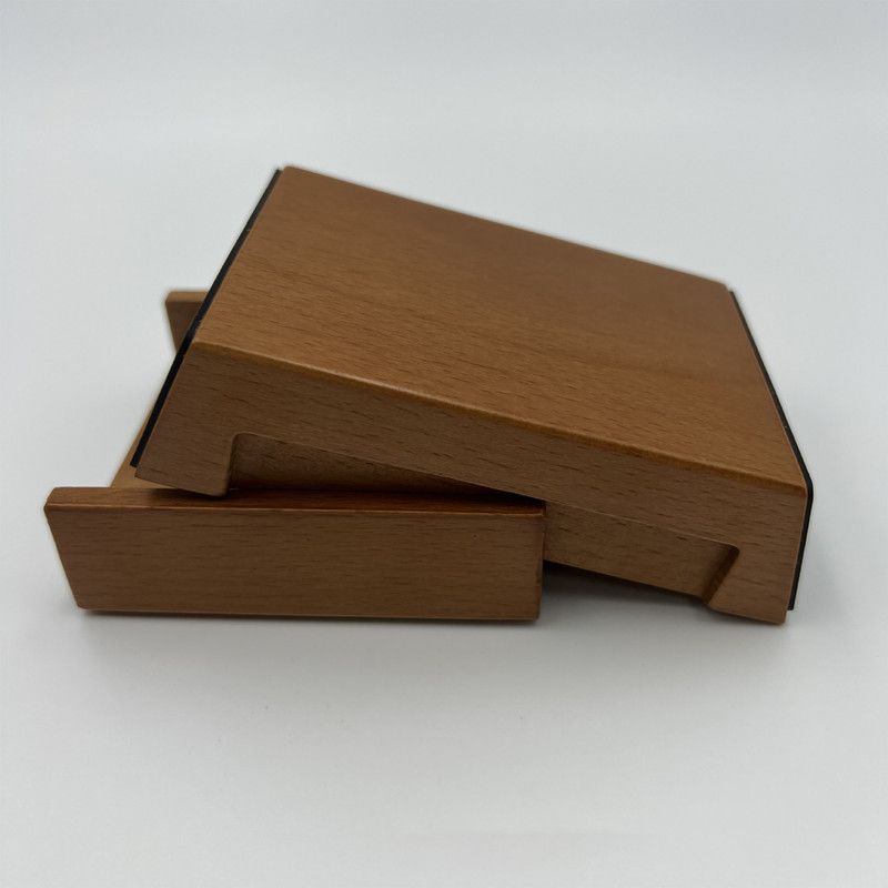 Roller Knife Sharpener with Solid Wood Body