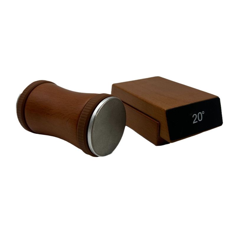 Roller Knife Sharpener with Solid Wood Body