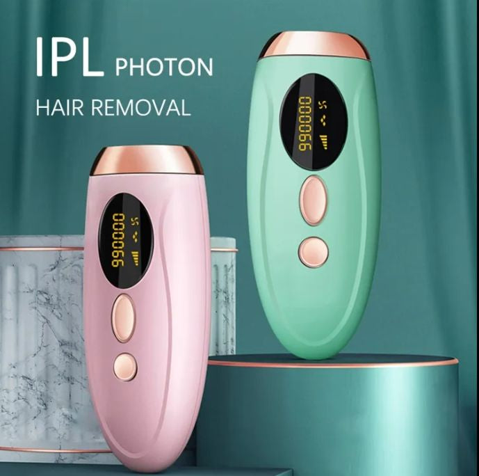 White Permanent IPL Hair Removal for Women & Men | Advanced Ice Cooling Tech for Painless Treatment | 999,999 Flashes Lifelong Device | 5-Level Intensity Professional Home Laser Hair Remover