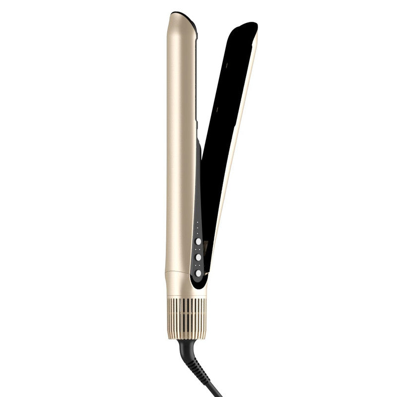 Professional 3-in-1 Air Styler & Hair Straightener (EU Plug, 220-240V) - High-Speed Brushless Motor 120,000 RPM - Ionic Cool Air Flow Technology for Curling & Straightening - 4 Heat Settings up to 140°C