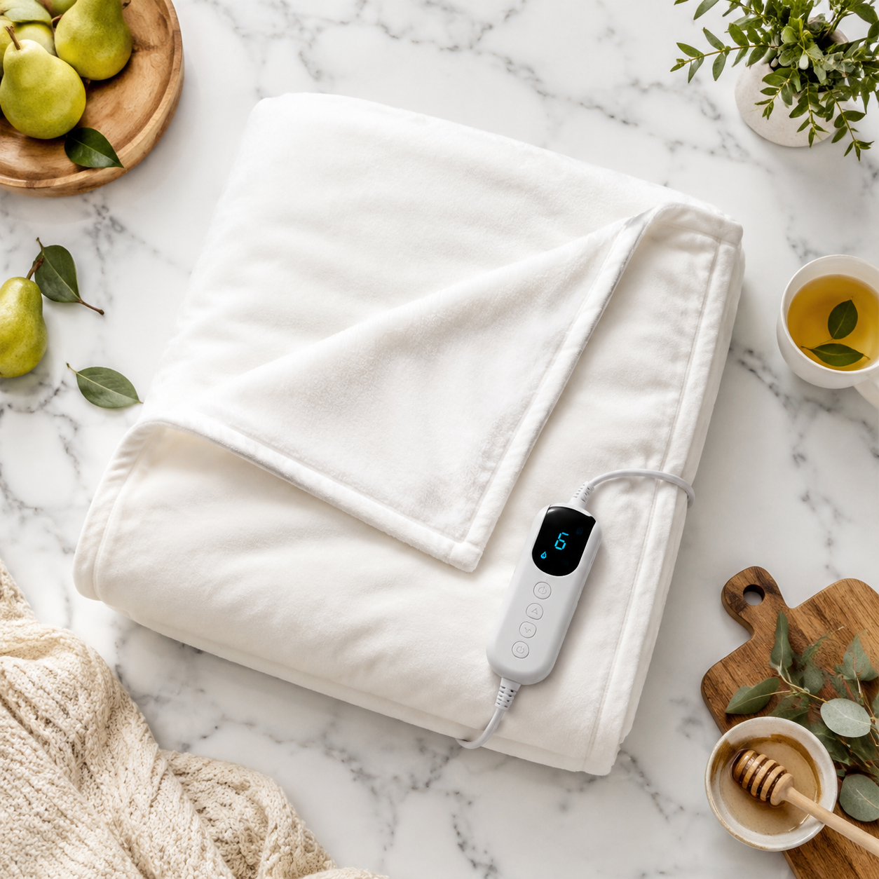 GOTCOZY Heated Blanket Electric Throw 130x160cm - 6 Heating