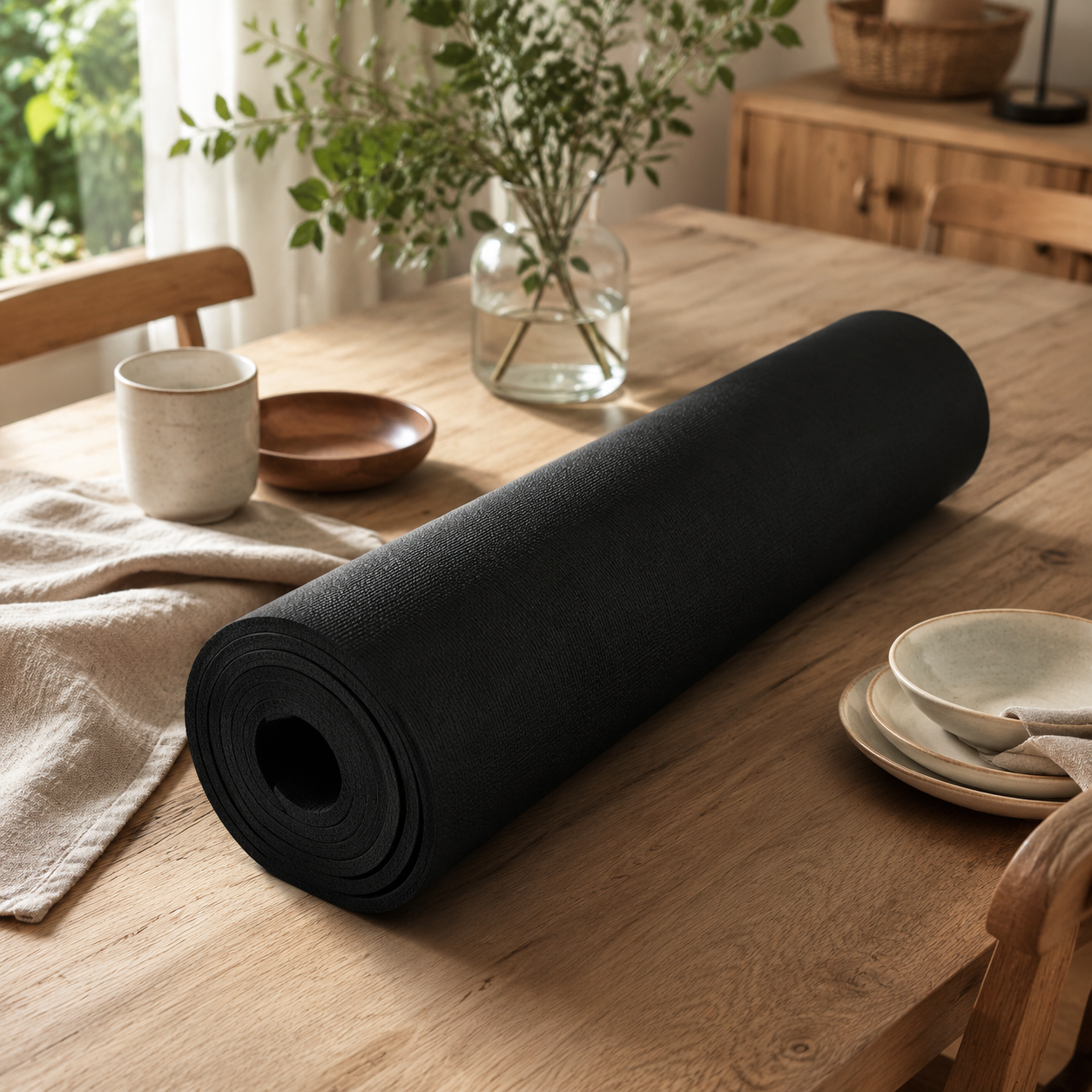 PROIRON Yoga Mat Eco Friendly NBR All-Purpose 10mm Thick Non-Slip Exercise Mat - 183cm x 66cm - 7 Colours
