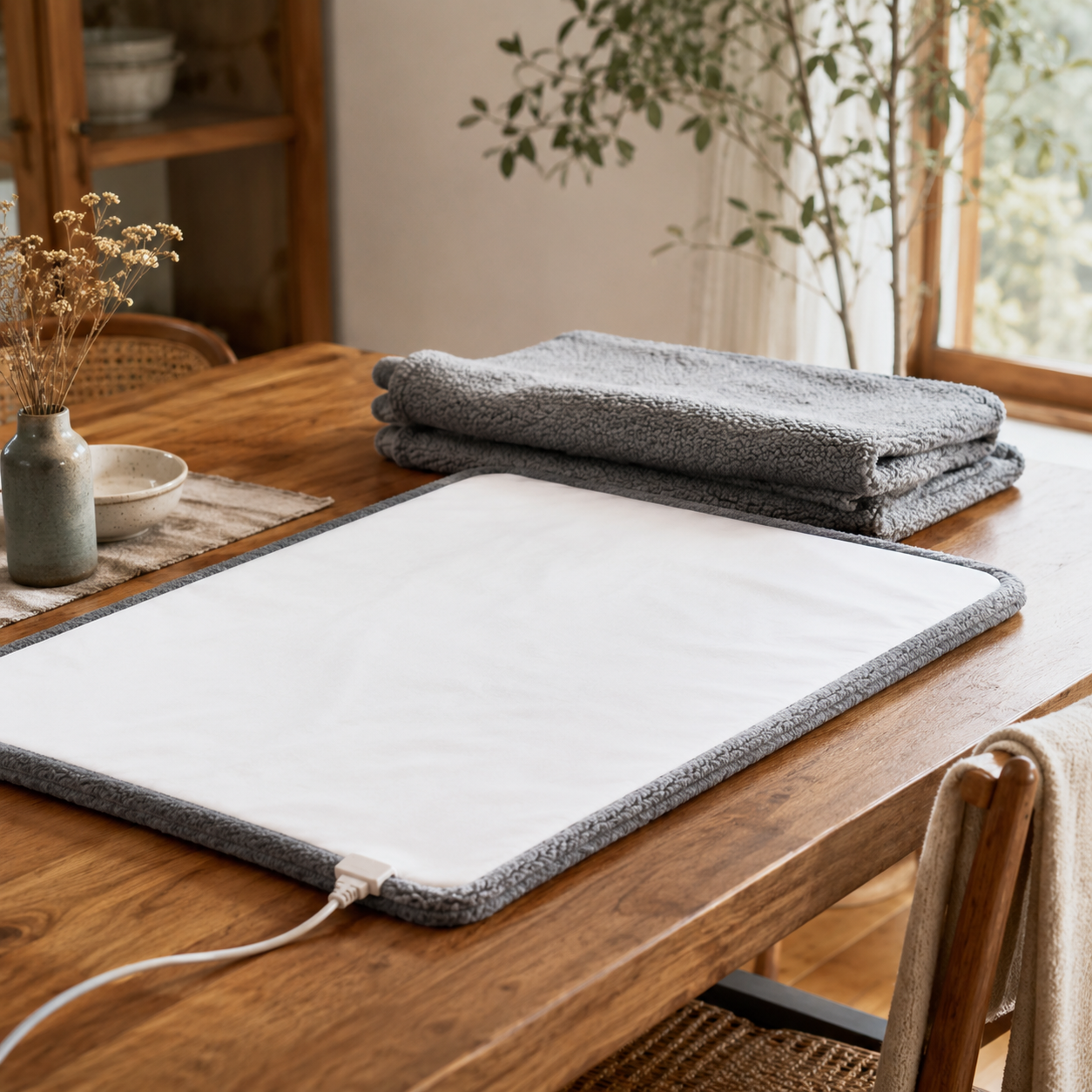 Pet Scene Dog Heated Pad Waterproof 70x40cm - Indoor & Outdo