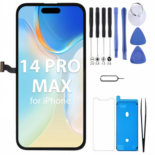 iPhone 14 Pro Max Screen Replacement, 6.7 Inch Incell LCD Touch Digitizer Display Assembly