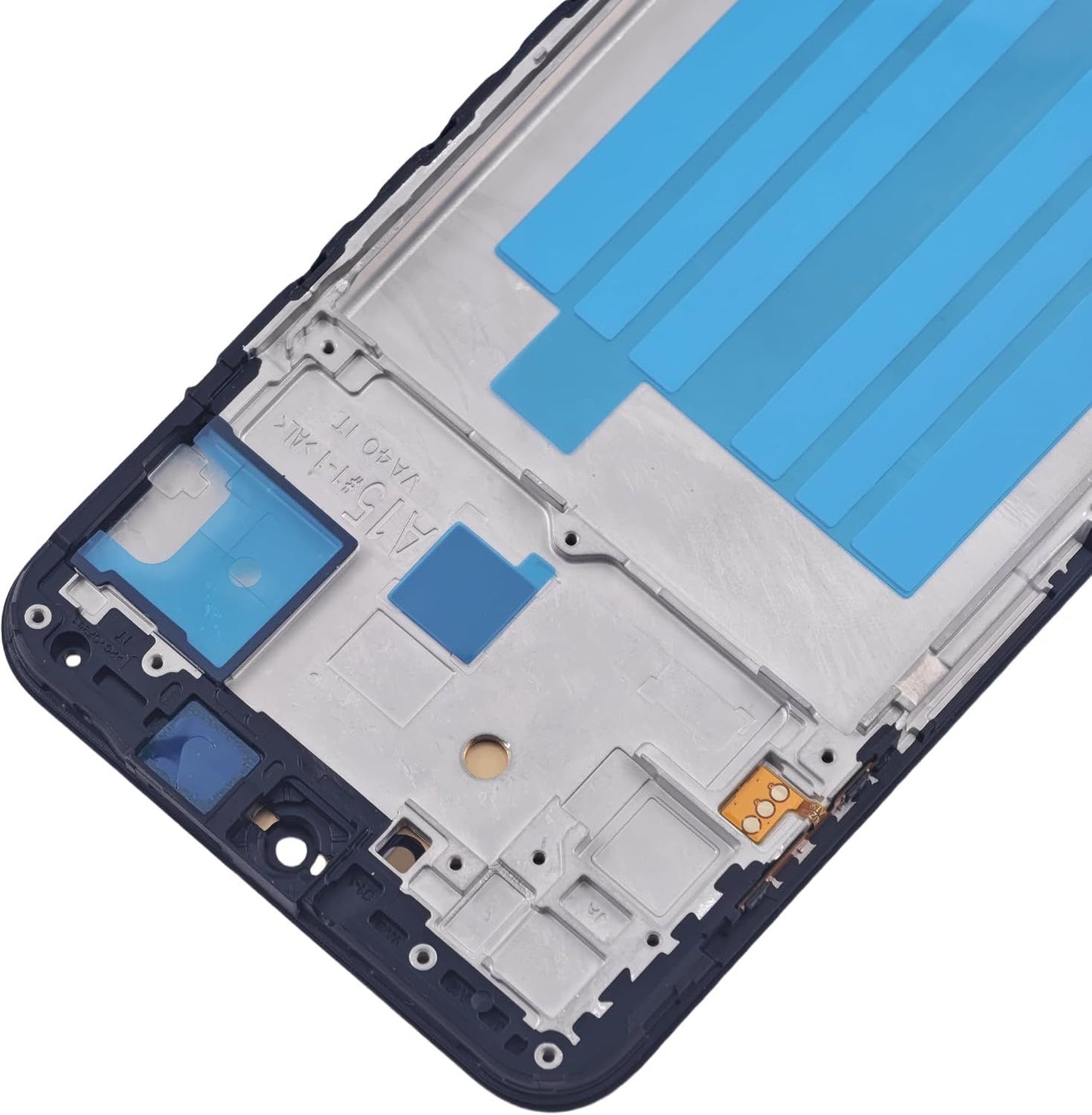 Samsung Galaxy A15 4G Screen Replacement with Frame, 6.4 Inch PLS LCD Touch Digitizer, Full Repair Tool Kit & Tempered Glass Protector for SM-A155F SM-A155M
