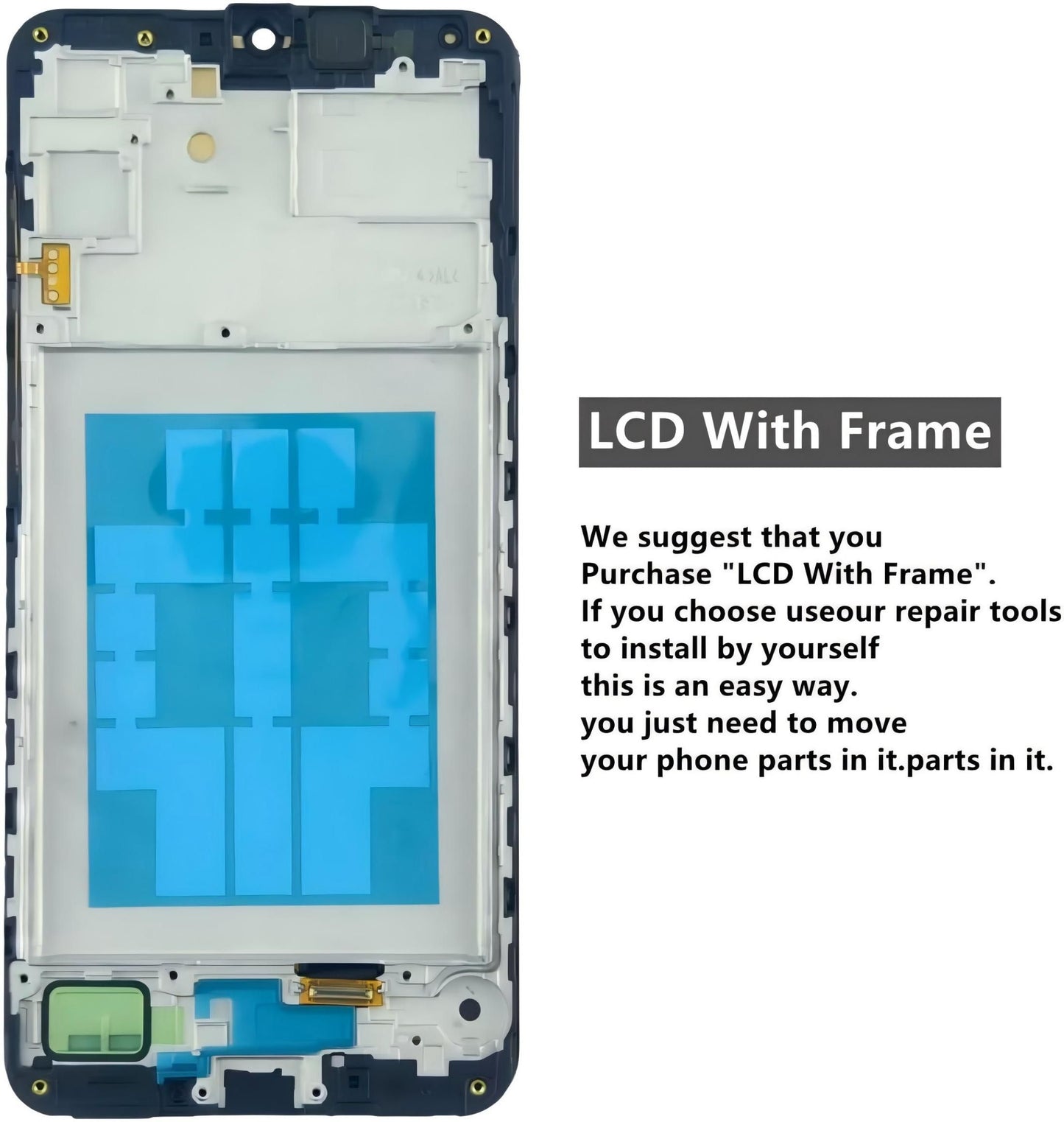Samsung Galaxy A16 5G Screen Replacement, 6.7 Inch Super AMOLED Touch Digitizer, Comes with Full Repair Tool Kit & Tempered Glass Protector for SM-A1660 SM-A166B SM-A166P SM-A166U