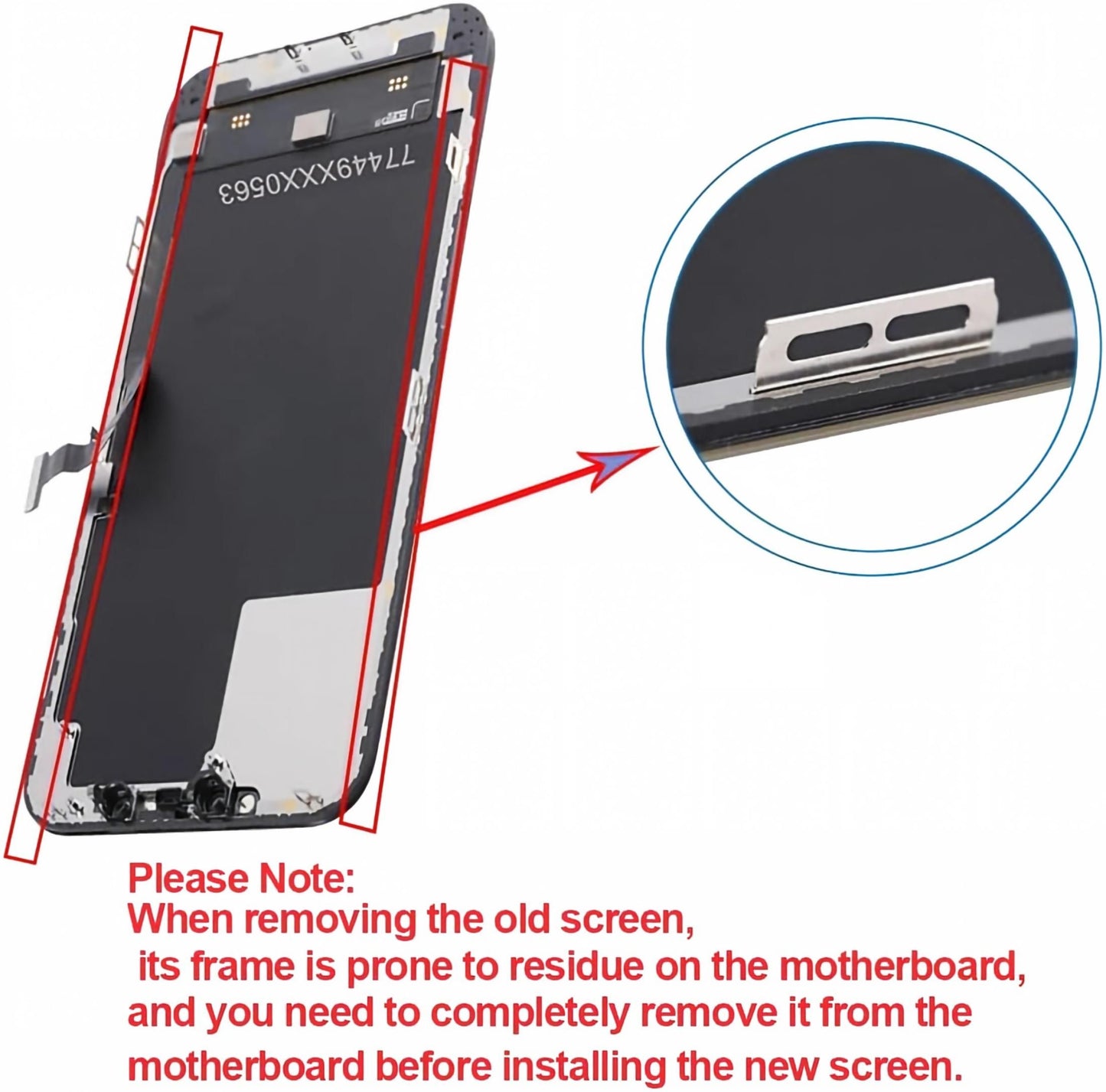 iPhone 12 / iPhone 12 Pro Screen Replacement, 6.1 Inch Incell LCD Touch Screen Digitizer with Complete Repair Tool Kit & Tempered Glass, Compatible with iPhone 12 A2172 A2402 A2403 A2404 / iPhone 12 Pro A2341 A2406 A2407 A2408