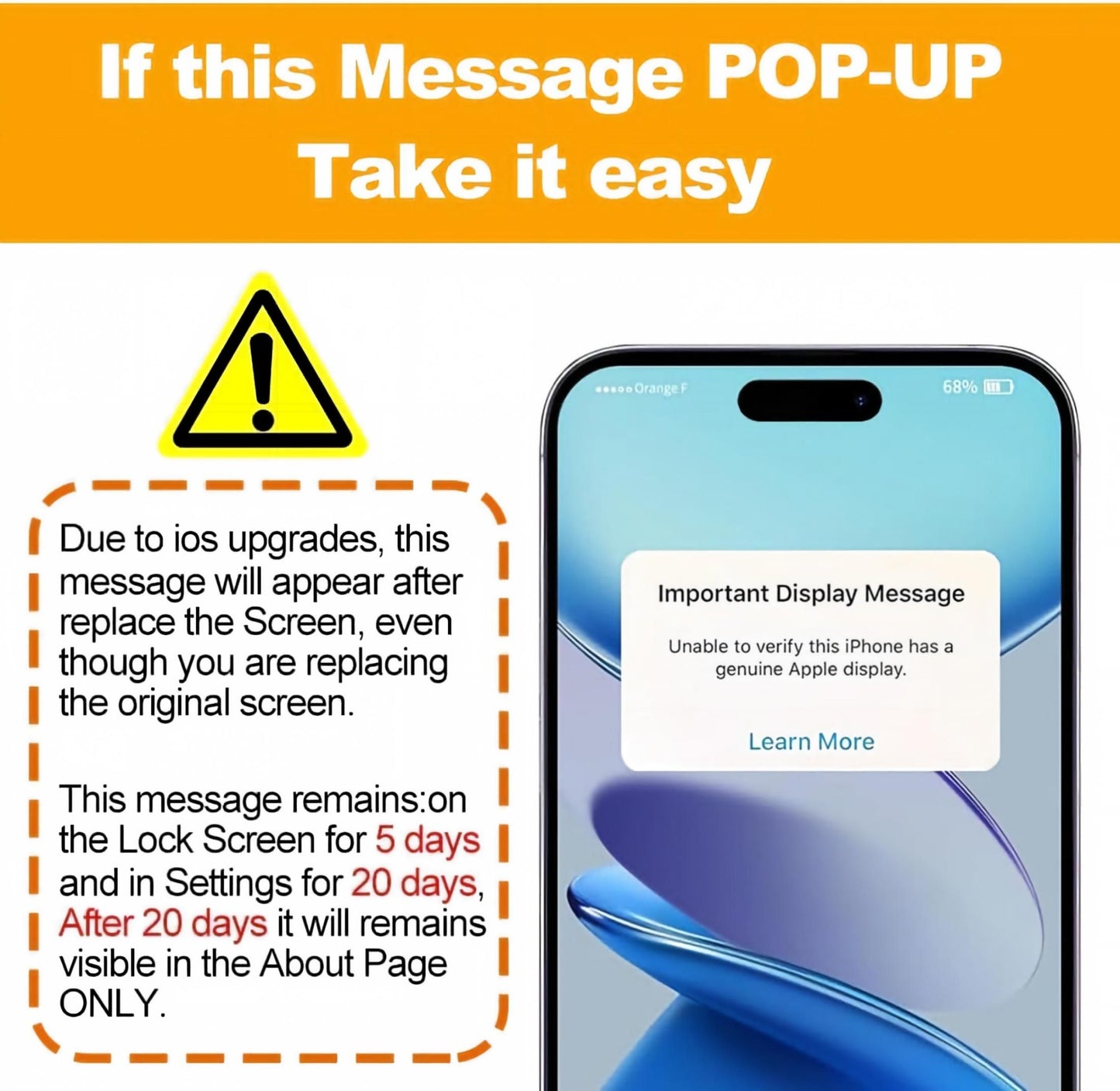 iPhone 12 / iPhone 12 Pro Screen Replacement, 6.1 Inch Incell LCD Touch Screen Digitizer with Complete Repair Tool Kit & Tempered Glass, Compatible with iPhone 12 A2172 A2402 A2403 A2404 / iPhone 12 Pro A2341 A2406 A2407 A2408