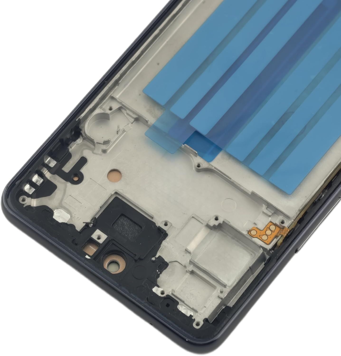 Samsung Galaxy A53 5G Screen Replacement with Frame, 6.5 Inch Super AMOLED Touch Digitizer, Full Repair Tool Kit & Tempered Glass Protector for SM‑A536U SM‑A536U1 SM‑A536E SM‑A536F