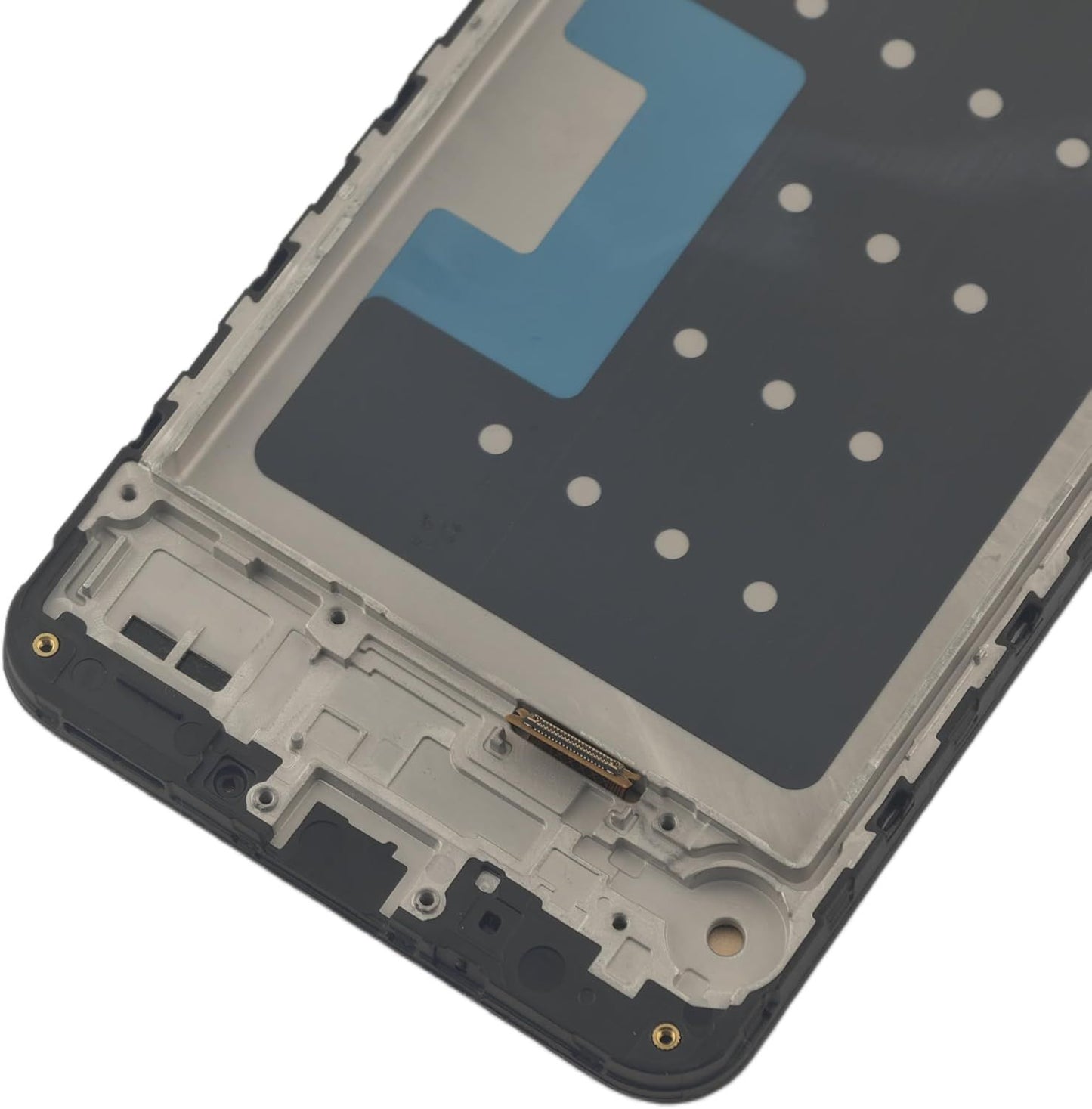 Samsung Galaxy A17 4G / A17 5G Screen Replacement with Frame, 6.7 Inch PLS LCD Touch Digitizer, Full Repair Tool Kit & Tempered Glass Protector for SM‑A175F SM‑A176 SM‑A176U1 SM‑A176B SM‑A176W