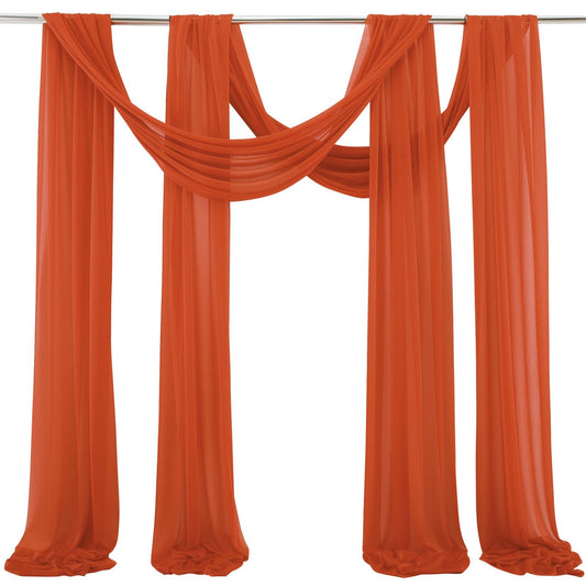 Wedding Arch Chiffon Fabric Drapery Wedding Drapery Arch Decoration Wedding Decor