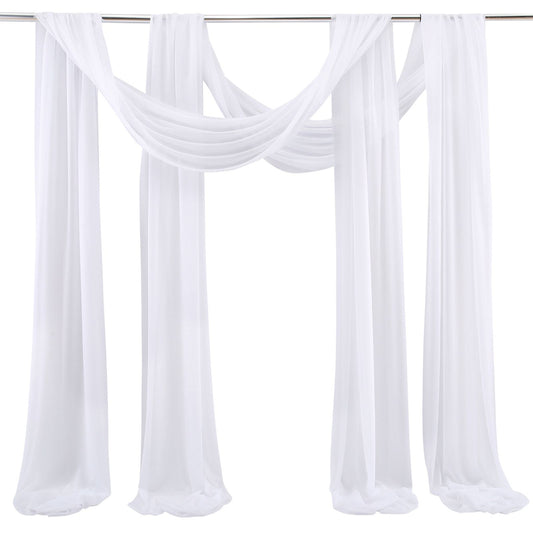 Wedding Arch Chiffon Fabric Drapery Wedding Drapery Arch Decoration Wedding Decor