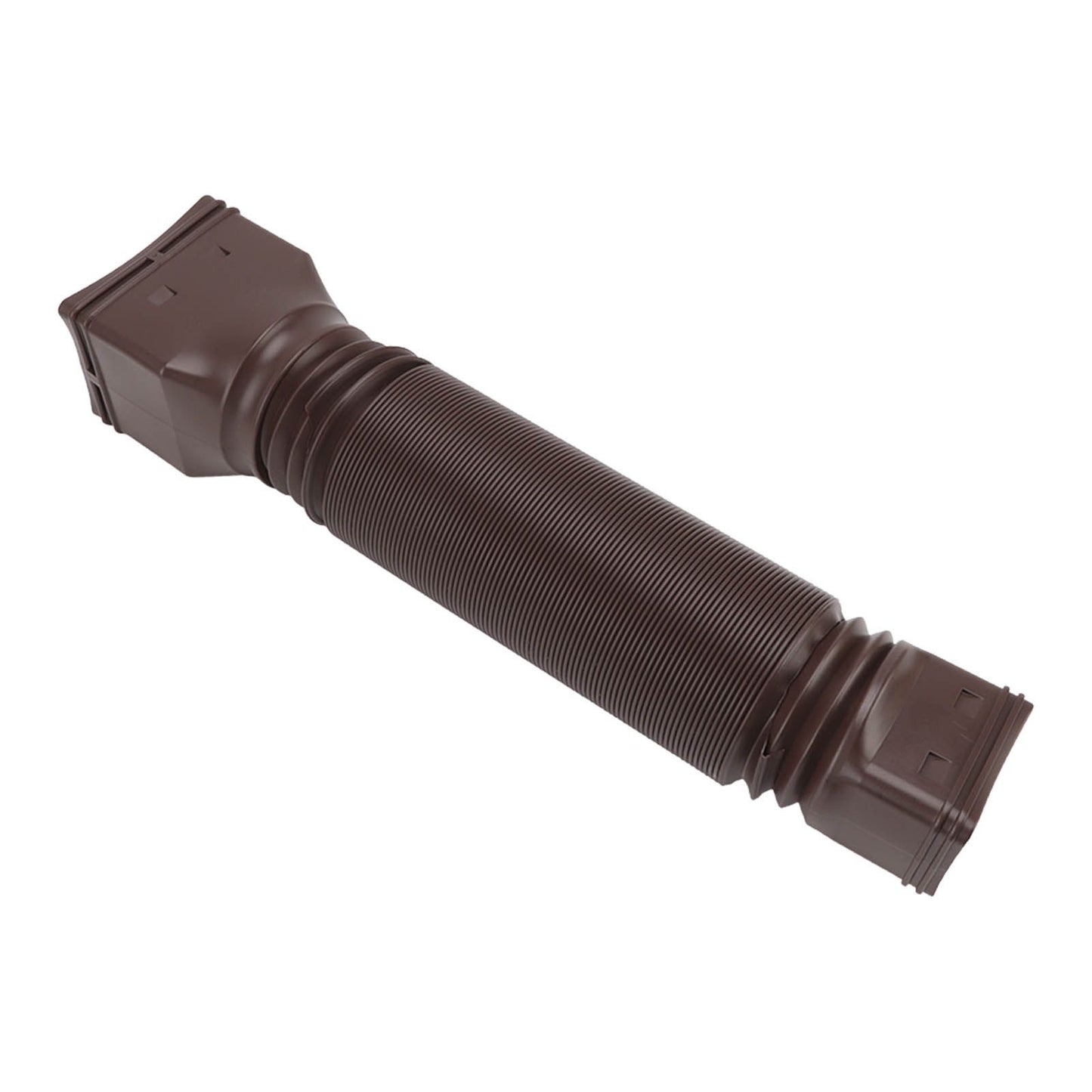 Downspout Extender Retractable Rain Gutter Drainage Pipe Down Spout Drain Extensions Brown