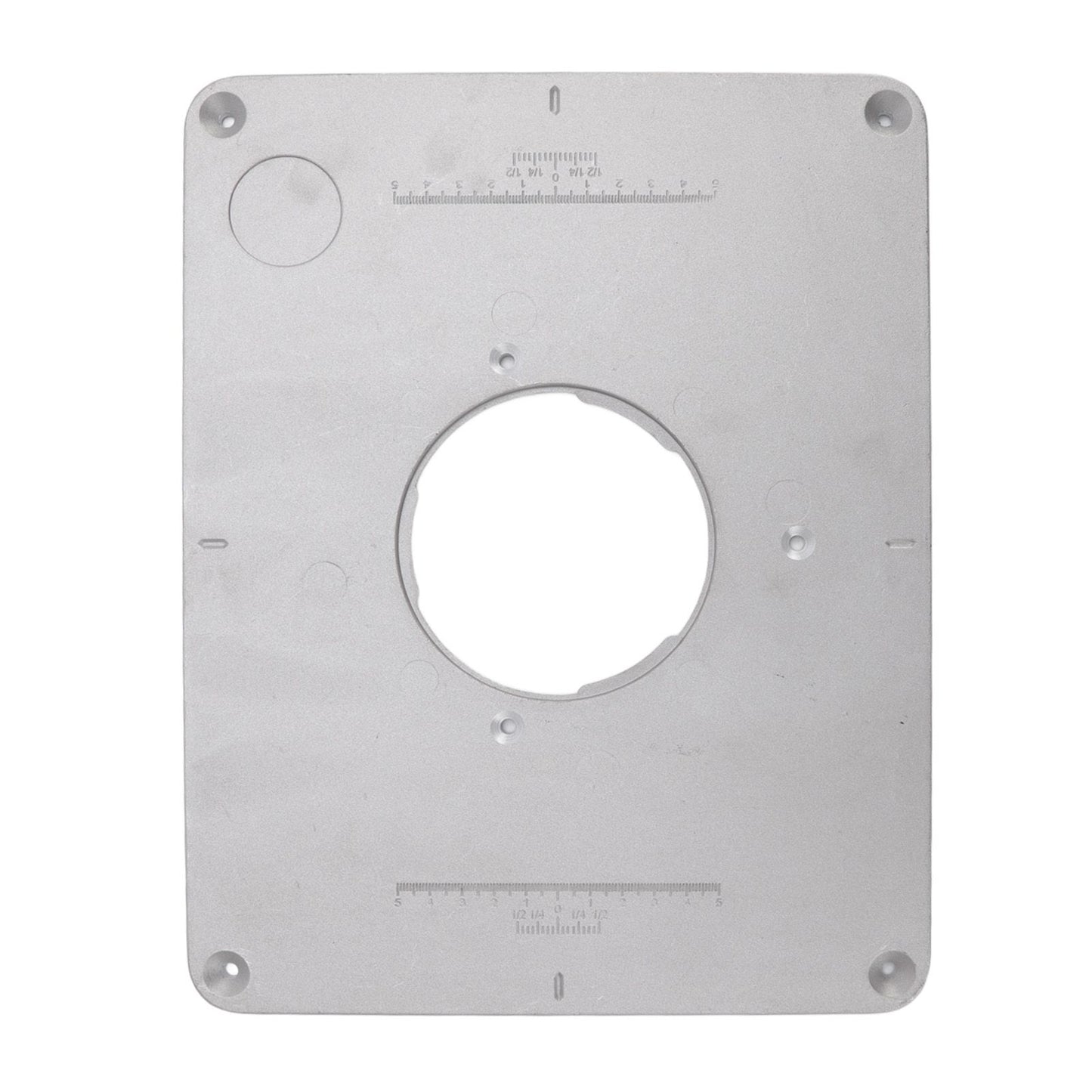 4‑17/32in Aluminium Router Table Insert Plate For 625 624 for Bosch 1611 1615 for FEINRT 1800 for Woodworking