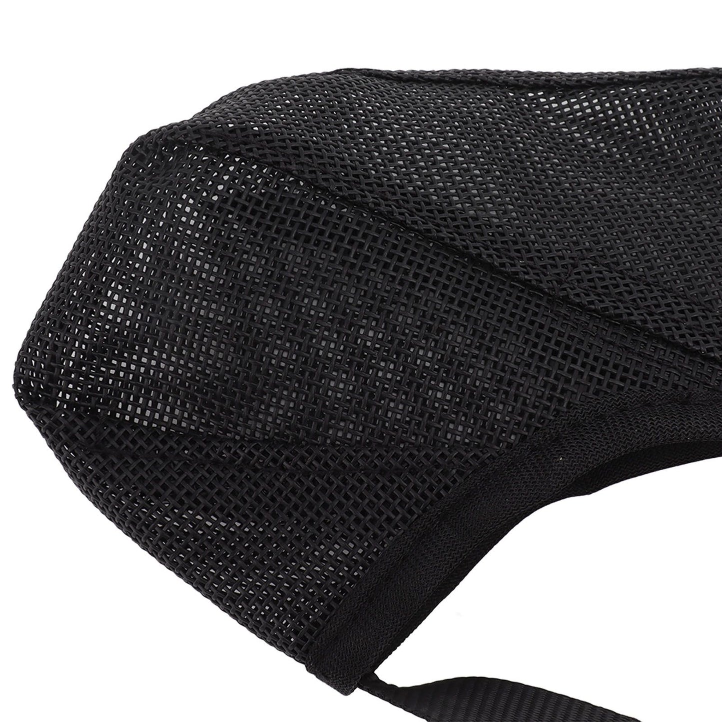 Dog Muzzle Soft Mesh Poisoned Bait Protection Pet Mouth Cover with Adjustable Straps for Small Medium Large Dogs 13x16cm / 5.1x6.3in