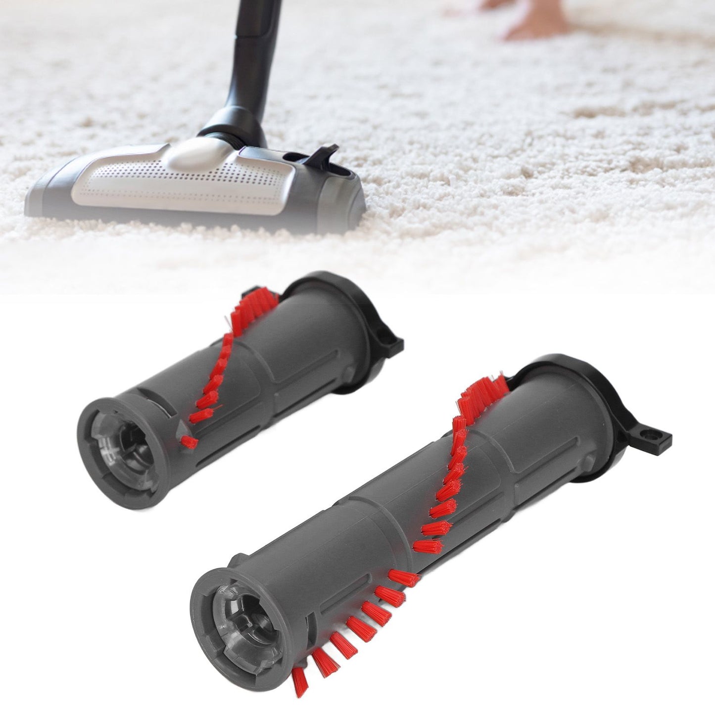 2pcs Vacuum Cleaner Brush Roll for DC40 Soft Texture Vacuum Cleaner Brushhead Replacement Accessories