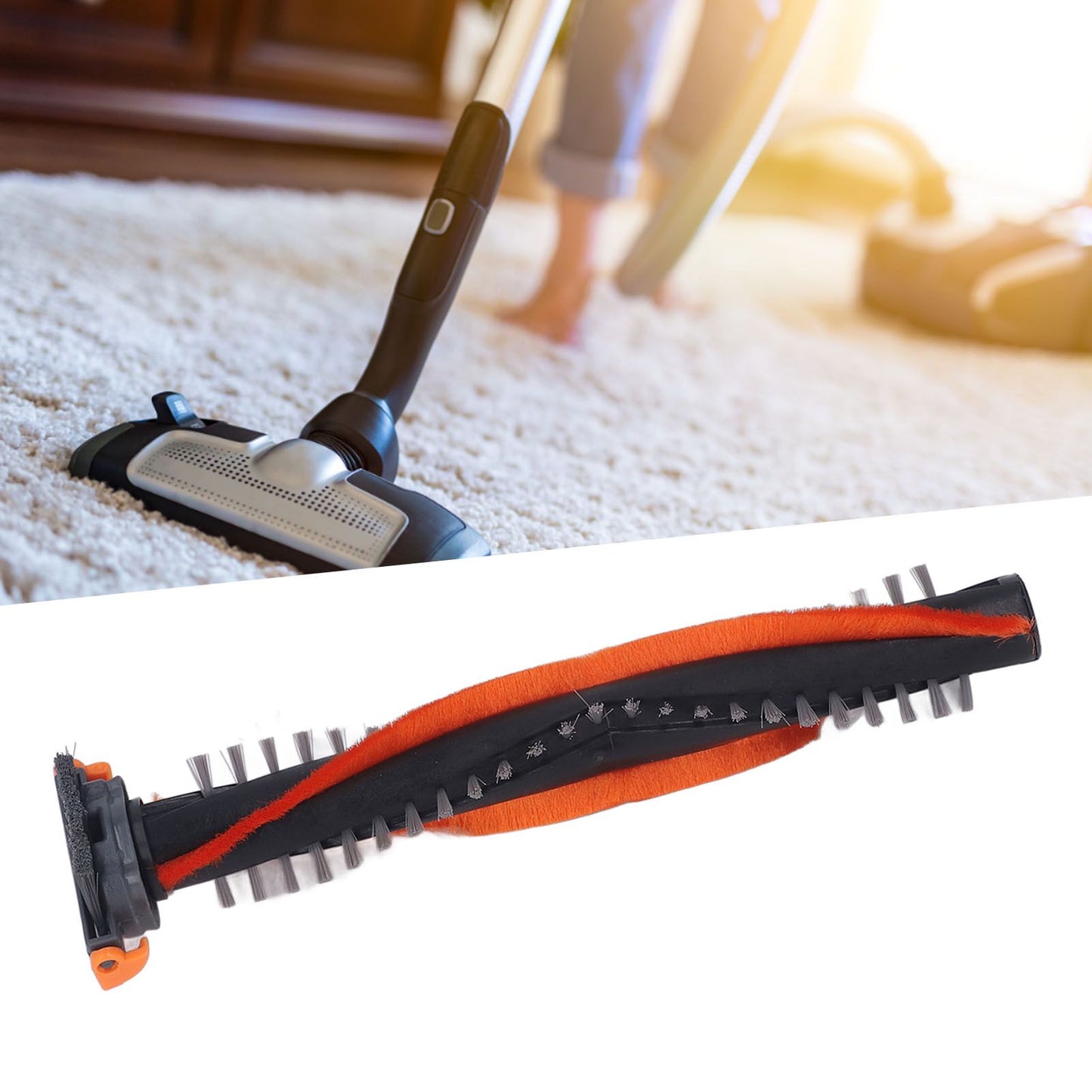 Vacuum Cleaner Roller Brush Soft Texture Replaceable Vacuum Cleaner Main Brush for Philips FC6822 6823 6827 6908 6906