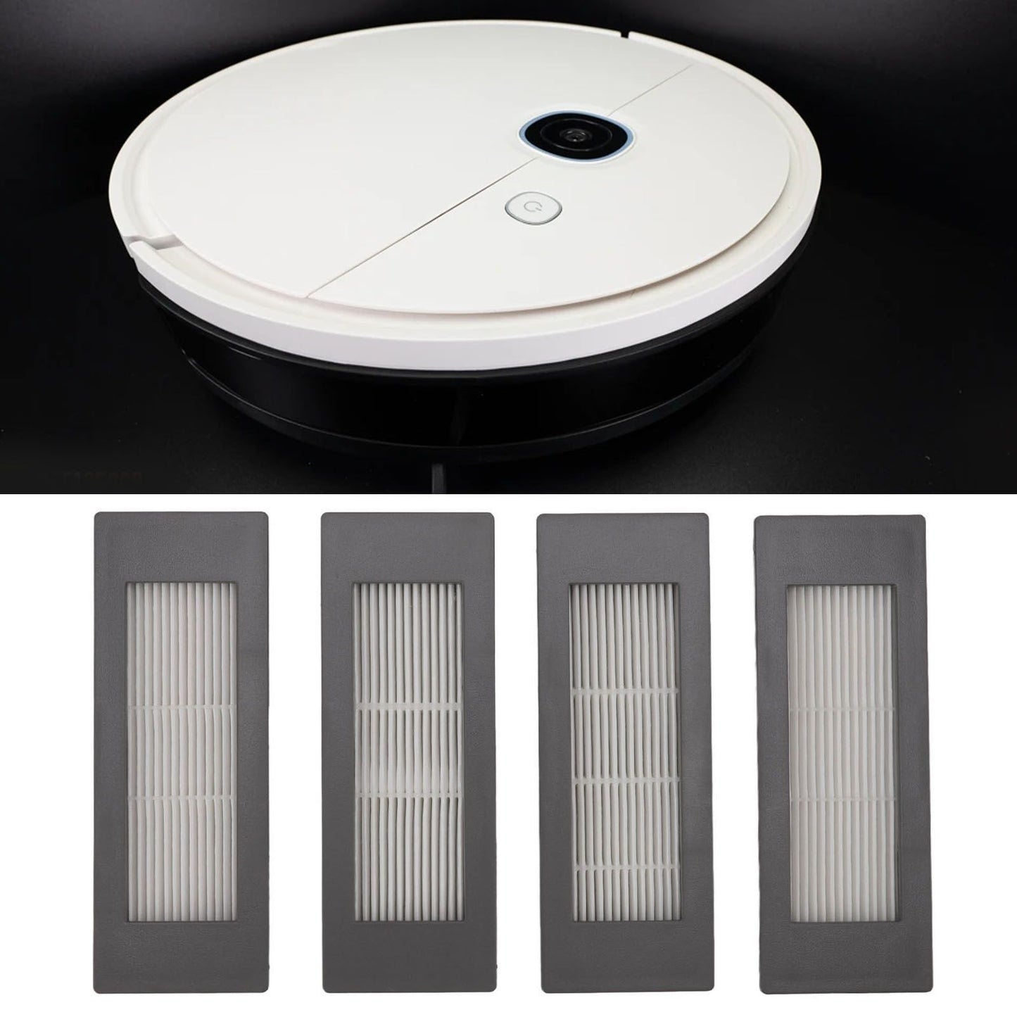 4Pcs Replacement Filter for Yeedi VAC Max Station Vacuum Cleaner Replacement Repair Parts