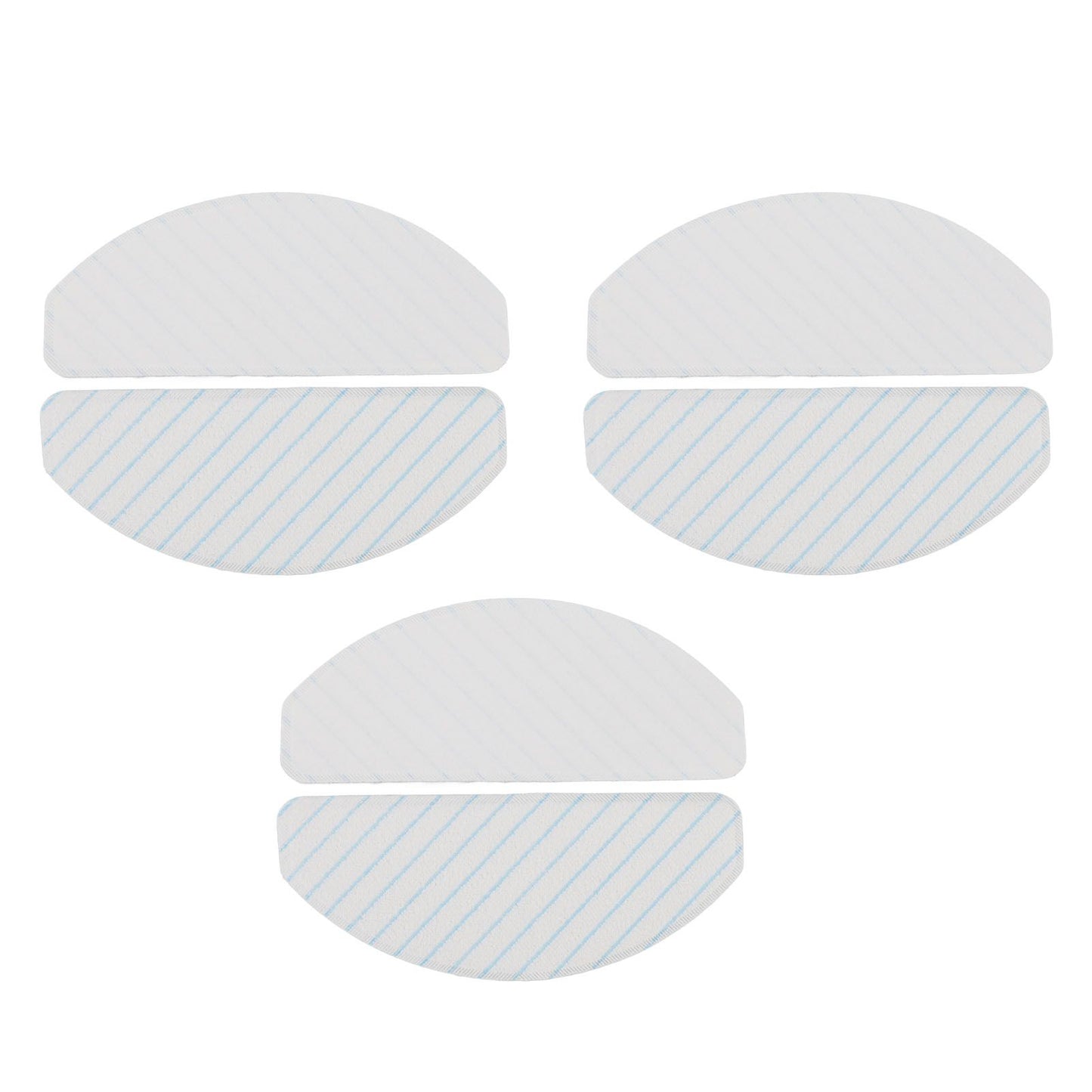 6 Pcs Mop Cloth for Yeedi Vac 2pro Vacuum Cleaner Cleaning Pads Replacement Parts Sweeper Accessories