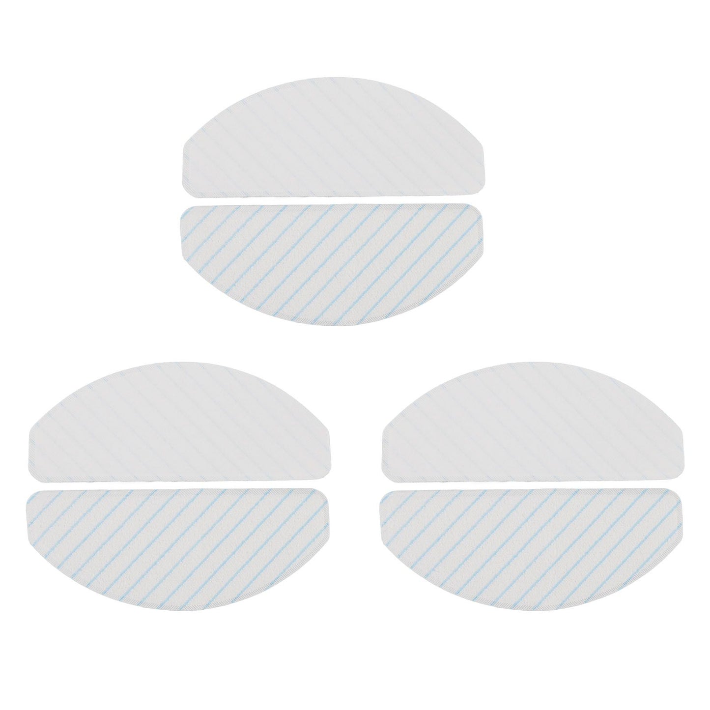 6 Pcs Mop Cloth for Yeedi Vac 2pro Vacuum Cleaner Cleaning Pads Replacement Parts Sweeper Accessories