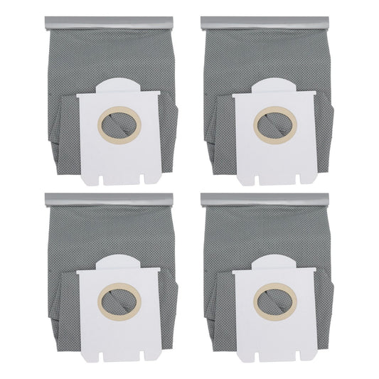 4 Pieces Vacuum Cleaner Dust Bags Replacement Non Woven Fabric Dust Collection Bag for Philips FC9071 FC8134 FC8613 FC8614
