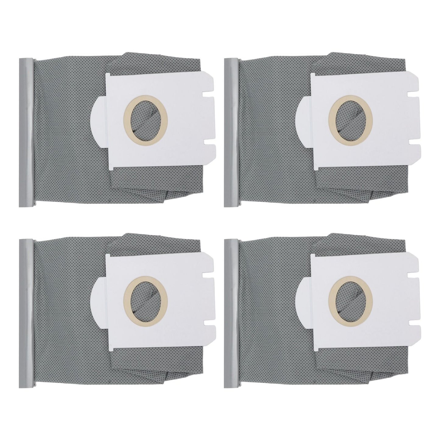 4 Pieces Vacuum Cleaner Dust Bags Replacement Non Woven Fabric Dust Collection Bag for Philips FC9071 FC8134 FC8613 FC8614