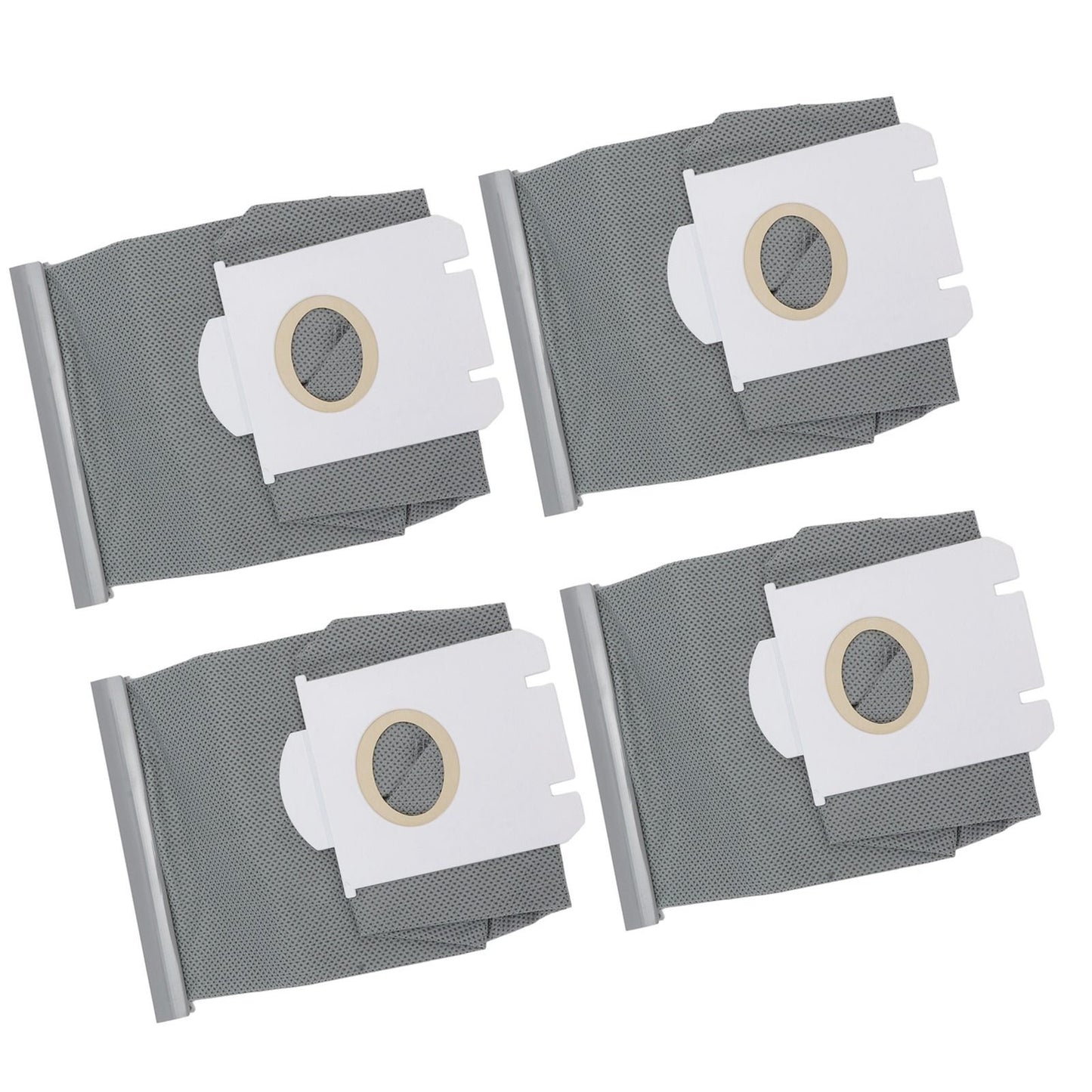 4 Pieces Vacuum Cleaner Dust Bags Replacement Non Woven Fabric Dust Collection Bag for Philips FC9071 FC8134 FC8613 FC8614