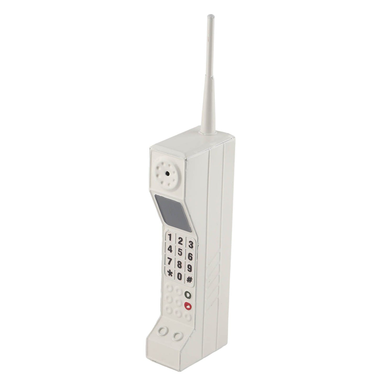 Retro Cellphone Model Old Fashioned Cellular Phone Model Ornament Vintage Simulation Photographic Props for Home Stage White