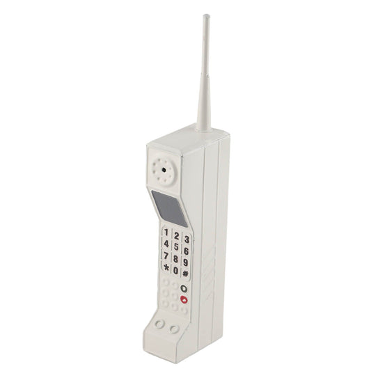 Retro Cellphone Model Old Fashioned Cellular Phone Model Ornament Vintage Simulation Photographic Props for Home Stage White