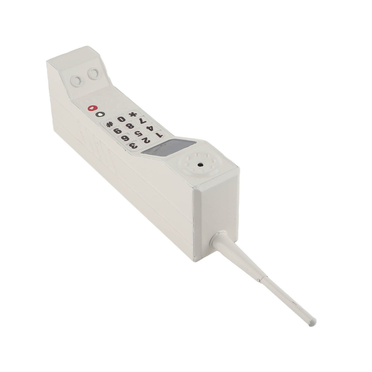Retro Cellphone Model Old Fashioned Cellular Phone Model Ornament Vintage Simulation Photographic Props for Home Stage White