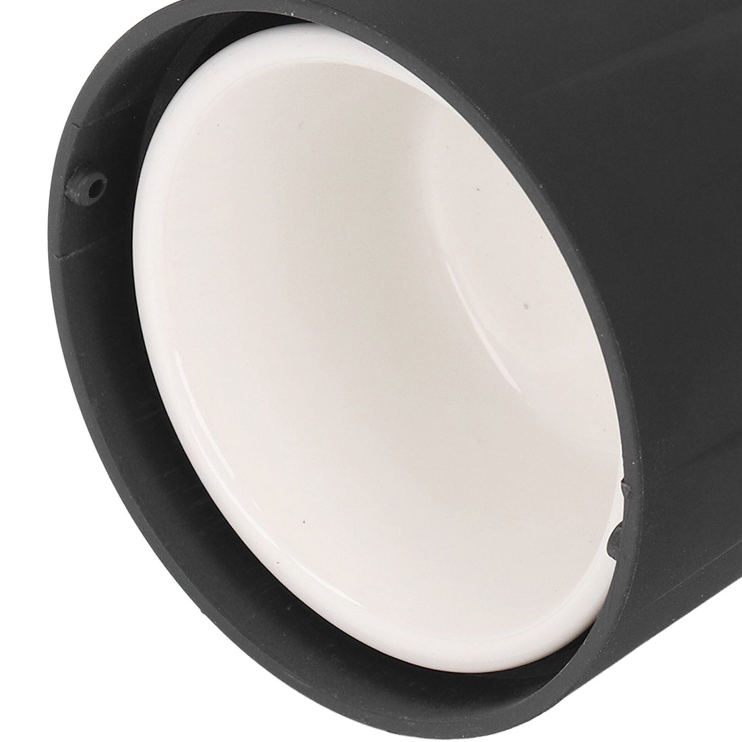 Car Ashtray LED Light with Lid Ceramic Liner Layered Flame Retardant Heat Insulation Smoke Extinguisher Gray