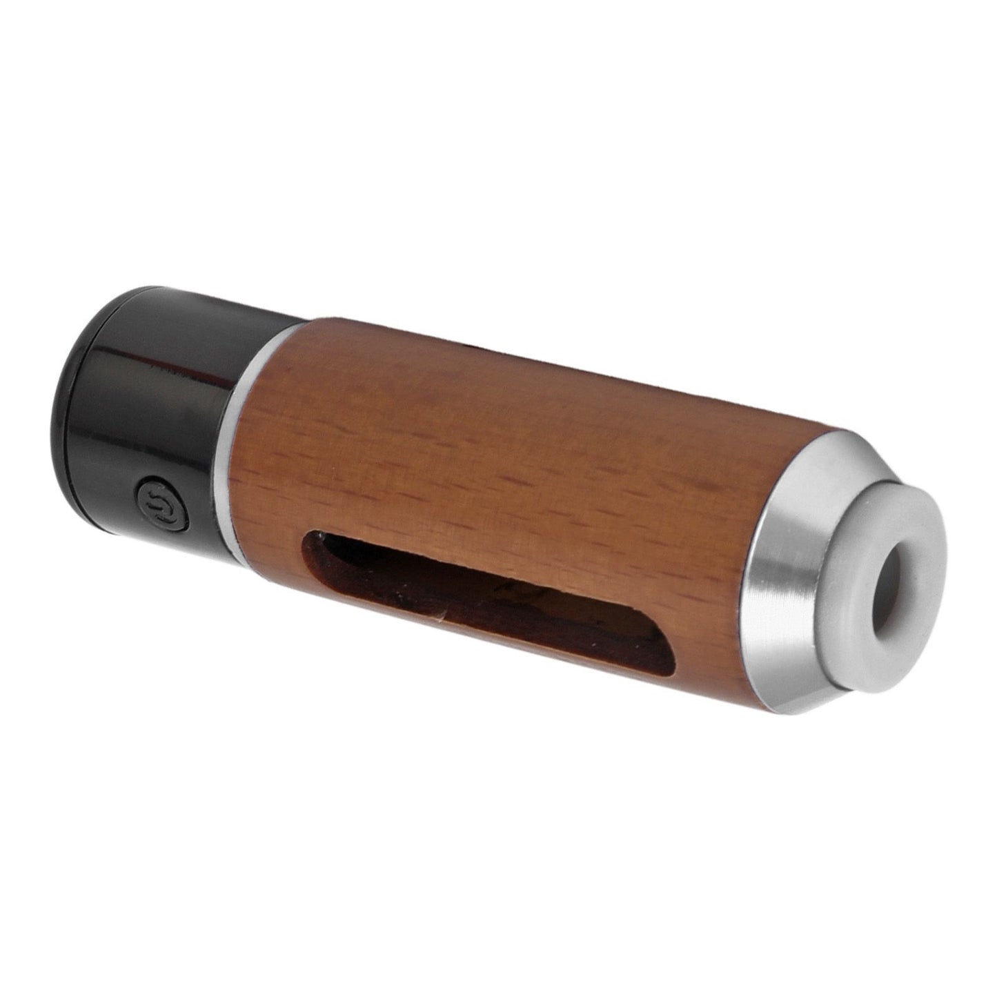 Handheld Car Ashtray with Cigarette Lighter No Leakage Portable Mini Car Cigarette Holder 50mAh Silver