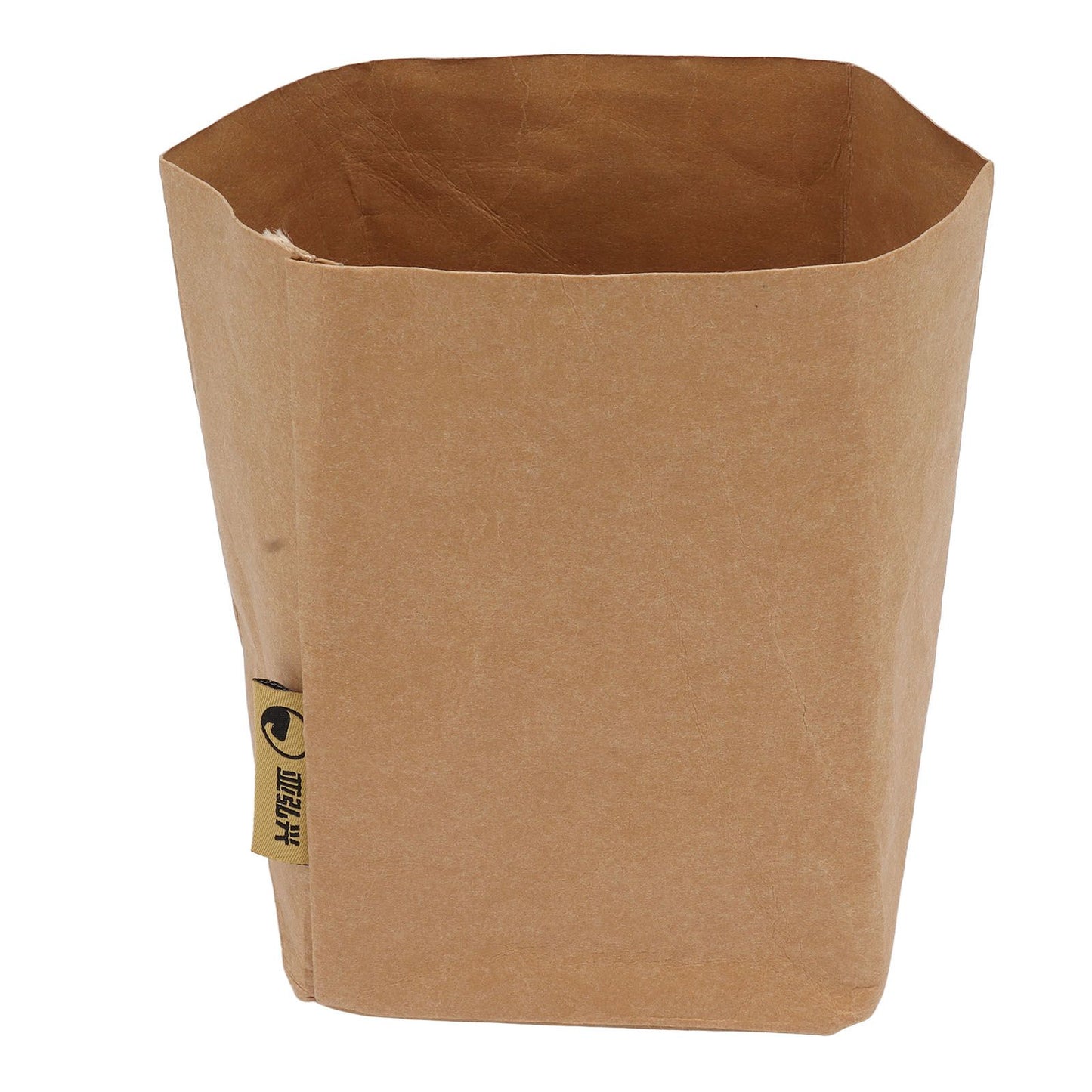Washed Kraft Paper Bag Waterproof Flowerpot Food Storage Bag for Holding Food Fruits Vegetables Household Sundries S