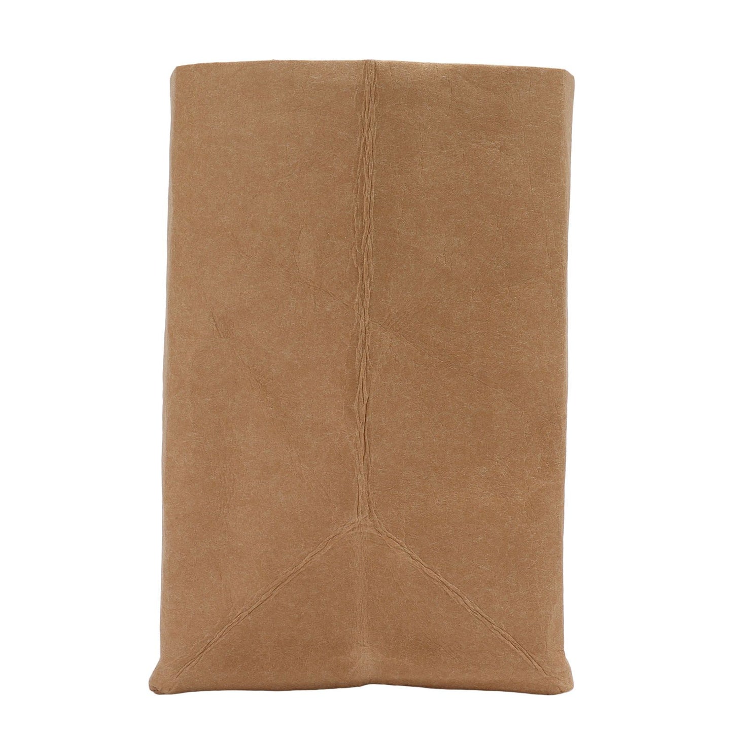 Washed Kraft Paper Bag Waterproof Flowerpot Food Storage Bag for Holding Food Fruits Vegetables Household Sundries M