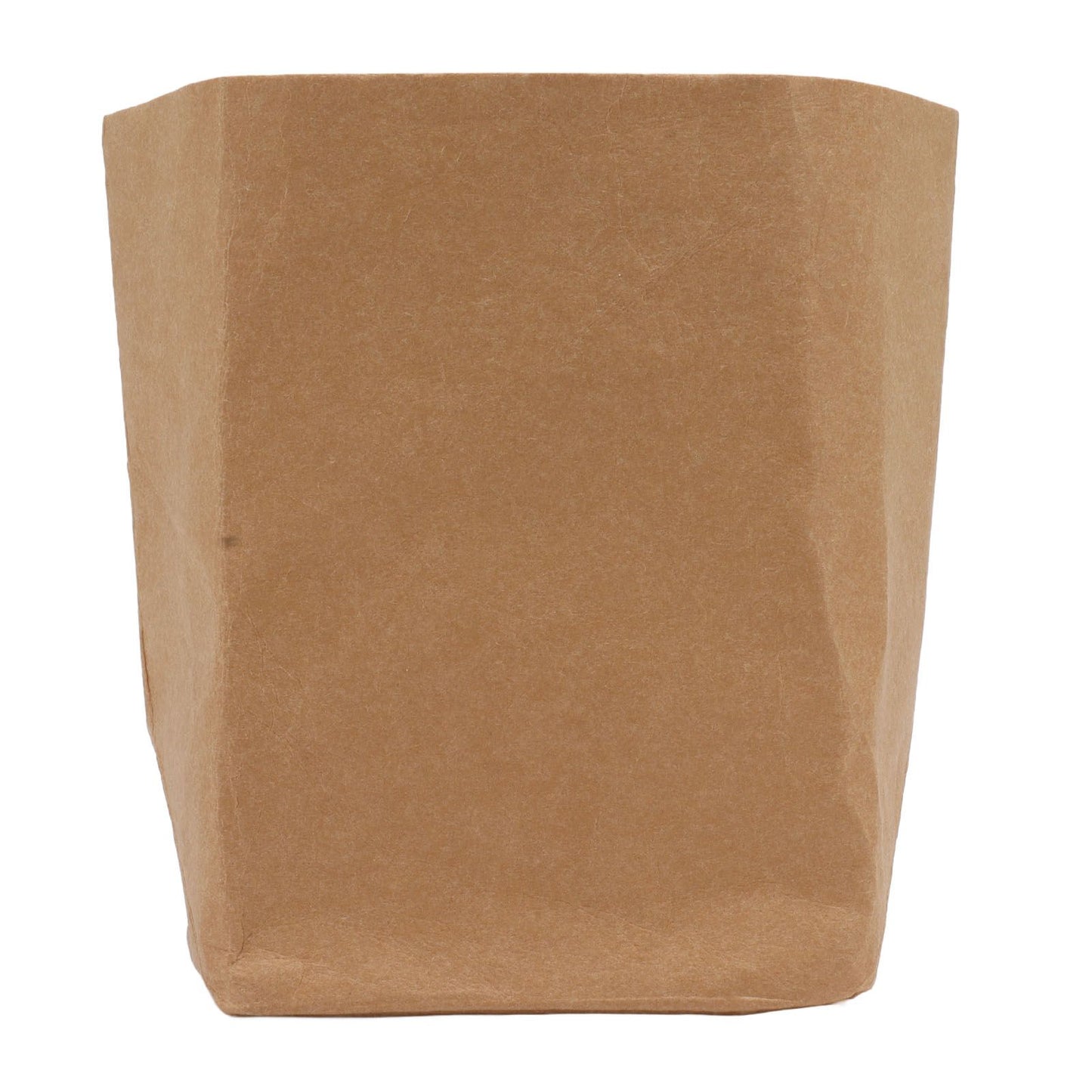 Washed Kraft Paper Bag Waterproof Flowerpot Food Storage Bag for Holding Food Fruits Vegetables Household Sundries XL