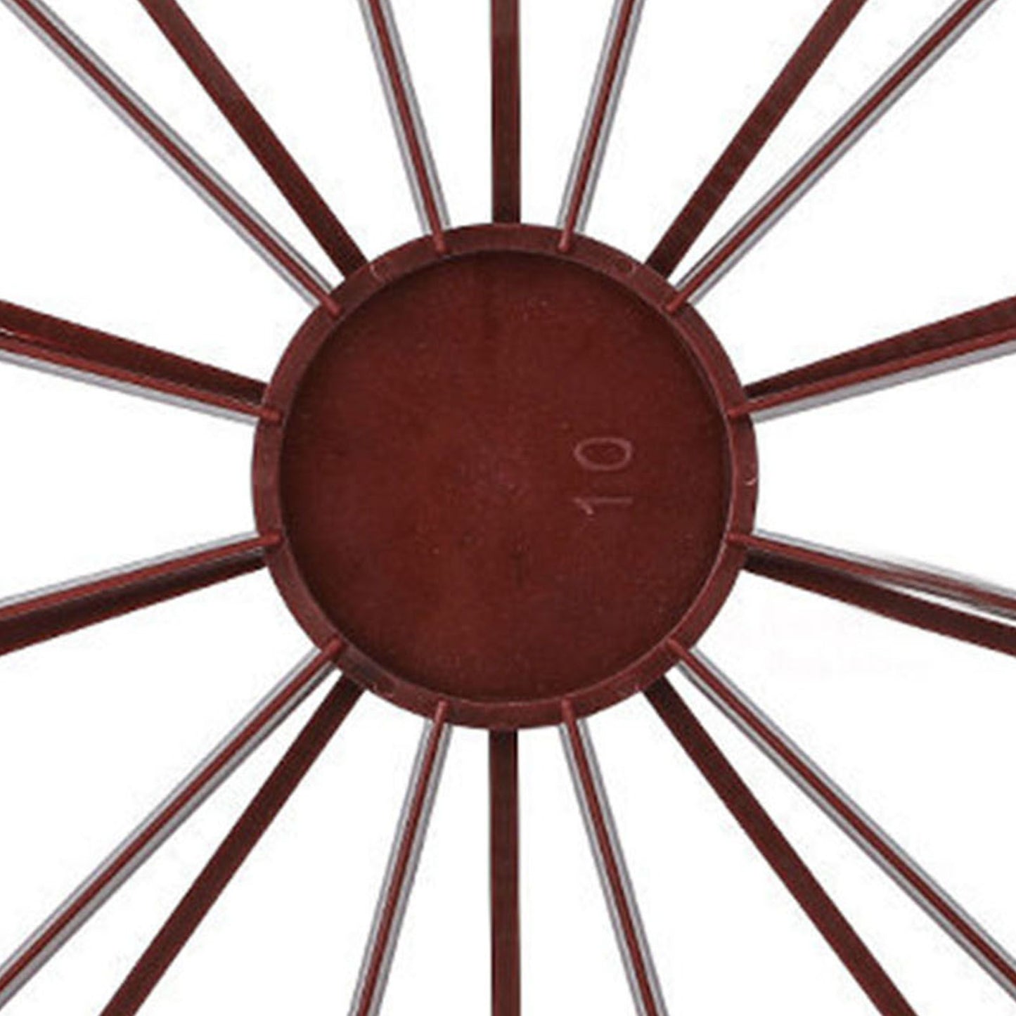 Cake Portion Marker Food Grade Round 10/12 Piece Cake Slice Marker Equal Portion Cutter Bread Cake Divider Baking Tool Dark Red (Brown) 126g/4.4oz（280）