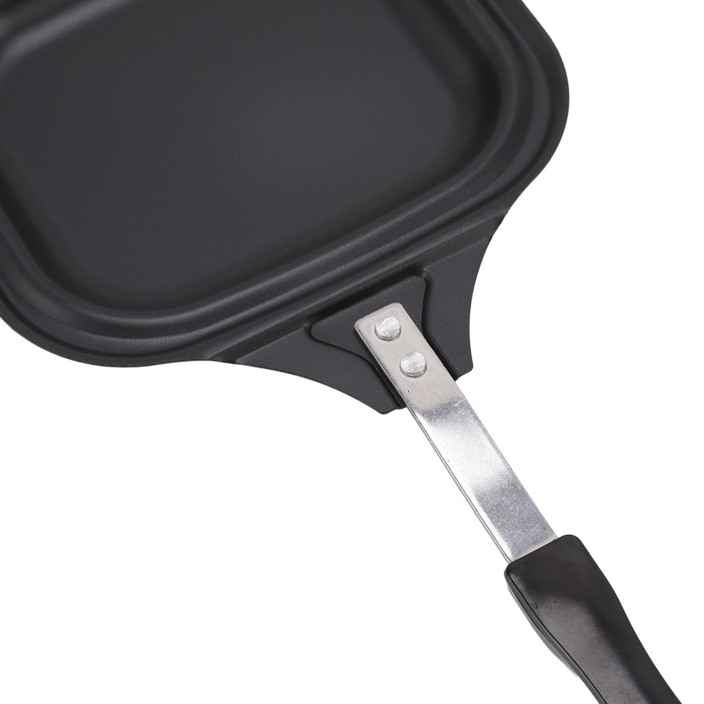Frying Pan Even Heating Easy Cleaning Double Sided Iron Pancake Pan for Restaurants Home