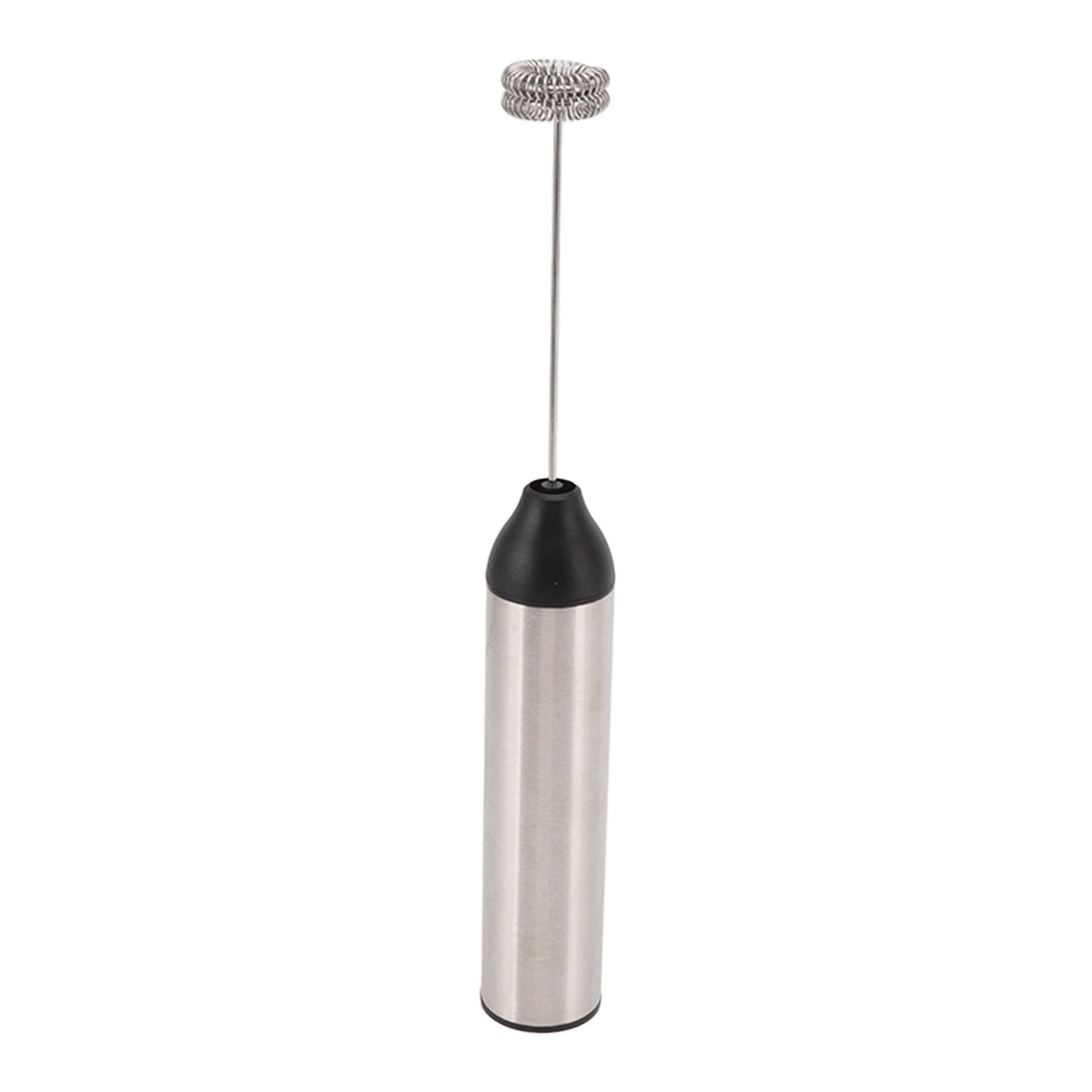 Handheld Milk Frother Lightweight Stainless Steel ABS Electric Whisk with 2 Mixing Head