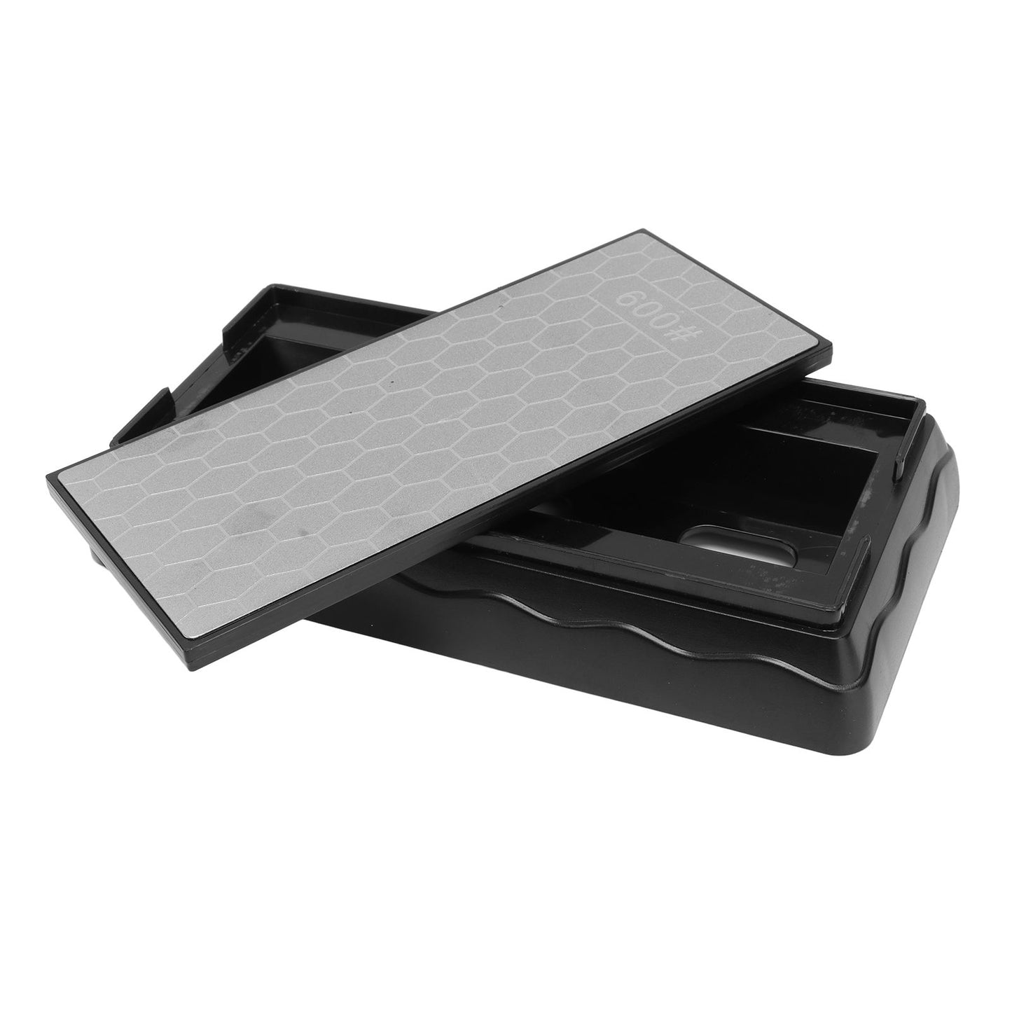 Sharpening Stone 1302B 600/1200 Grit Double Sided Skid Resistant Base Knife Polishing Tool for Kitchen