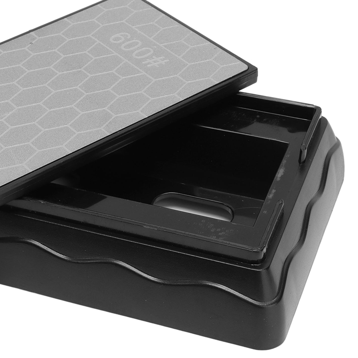 Sharpening Stone 1302B 600/1200 Grit Double Sided Skid Resistant Base Knife Polishing Tool for Kitchen