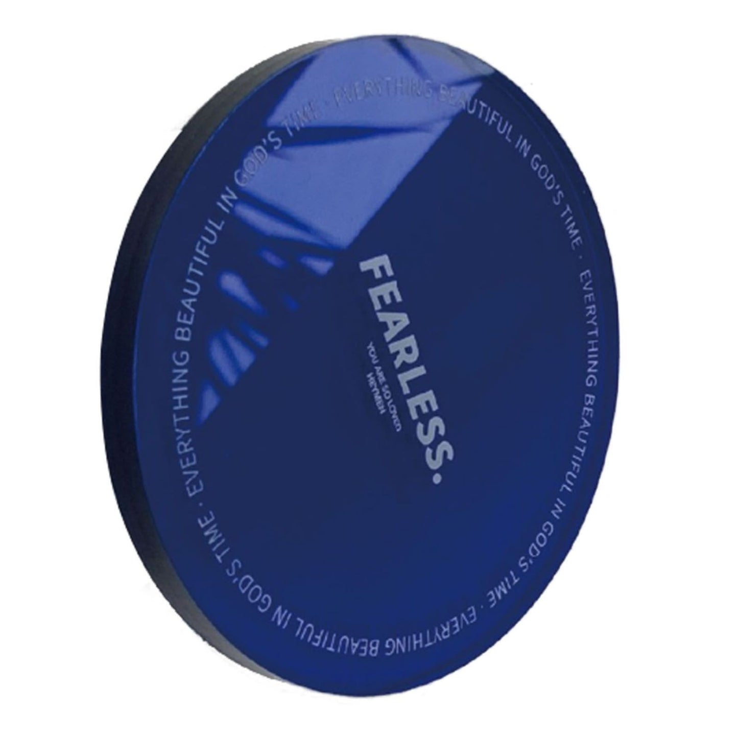 Cup Coasters Minimalist Heat Insulation Decorative Acrylic Coaster for Advertising Accessories Home Blue
