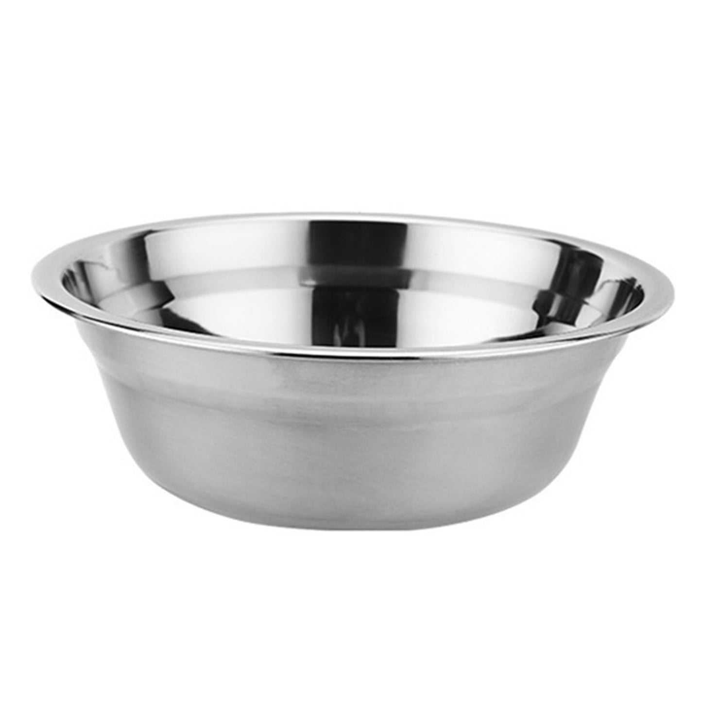 26cm Stainless Steel Basin Mixing Bowl Thicken Heavy Duty Deeper Edge Mirror Finish Salad Bowl