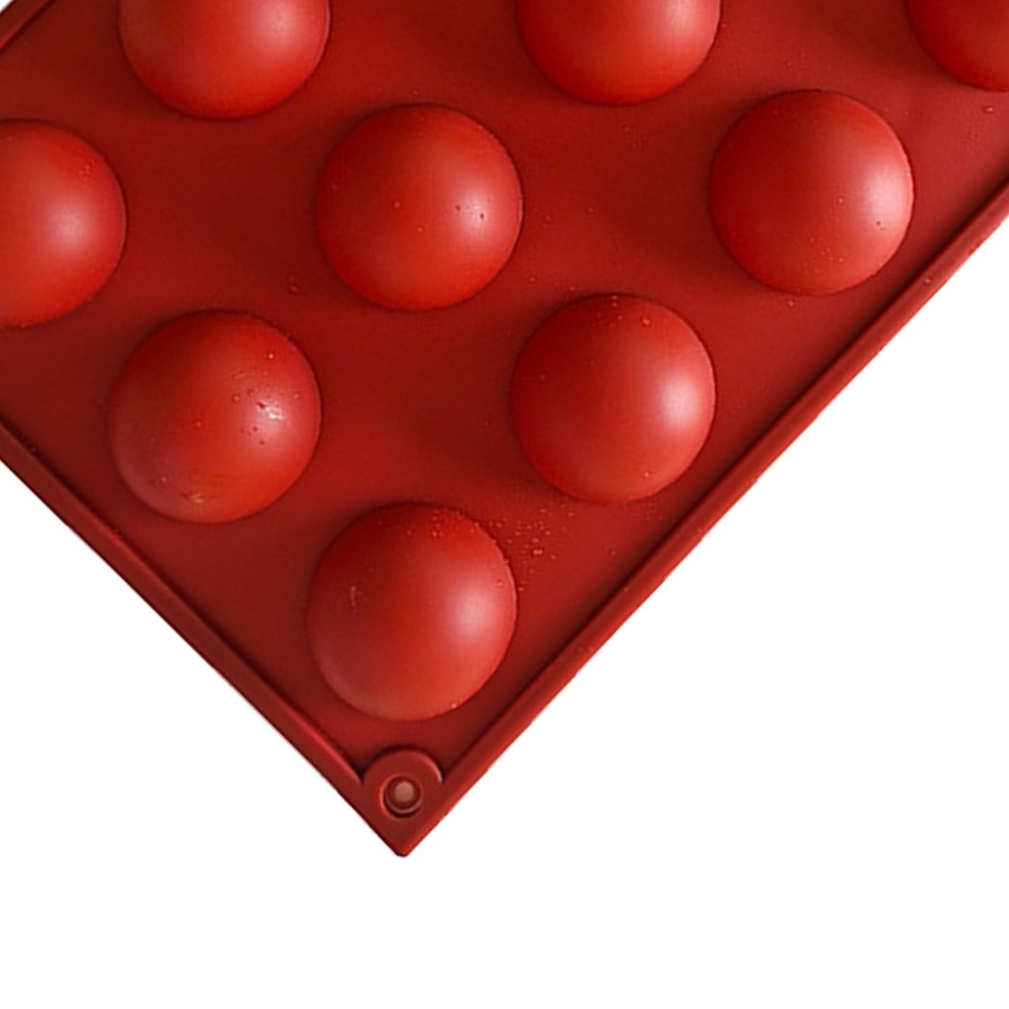 Semi Sphere Mold 15 Holes Silicone Semicircle Baking Mold for Cake Chocolate Mousse